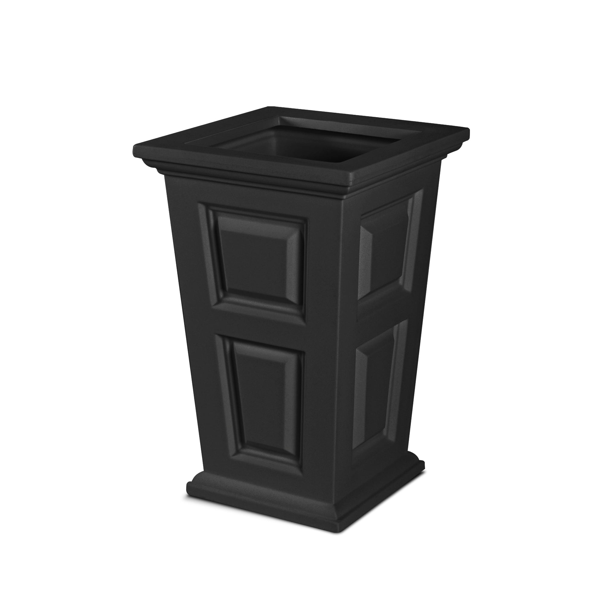 Wyndham 24in Tall Planter - Black