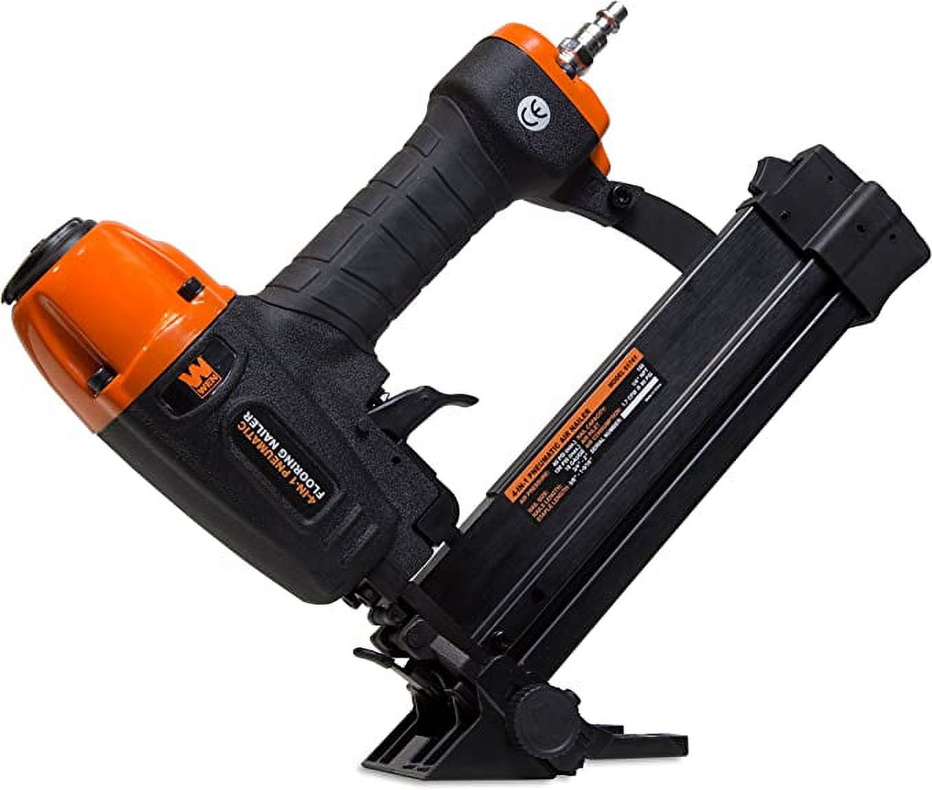 WEN Pneumatic 18 Gauge 4 in 1 Nailer Nail Gun 1000 PSI