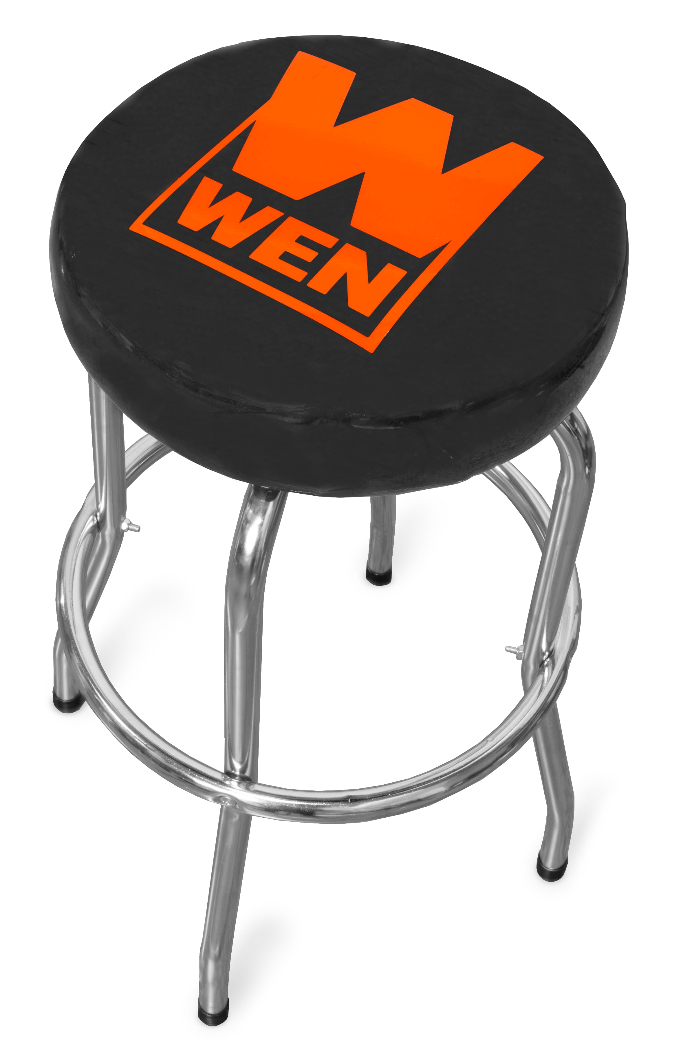 WEN 300-Pound Capacity Chrome-Plated Shop Bar Stool