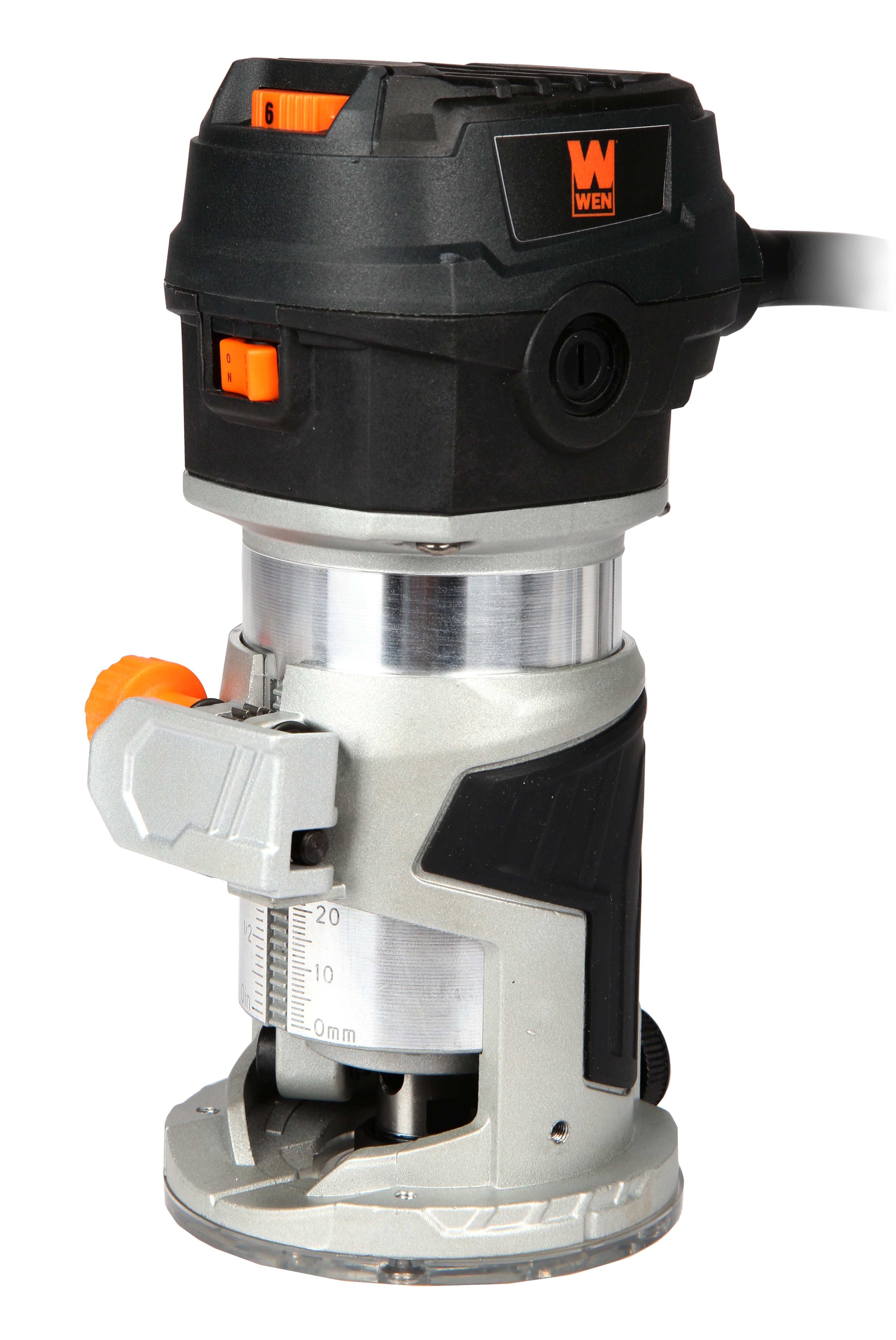 WEN 6-Amp Handheld 1/4-Inch Variable Speed Laminate Trim Router for Woodworking