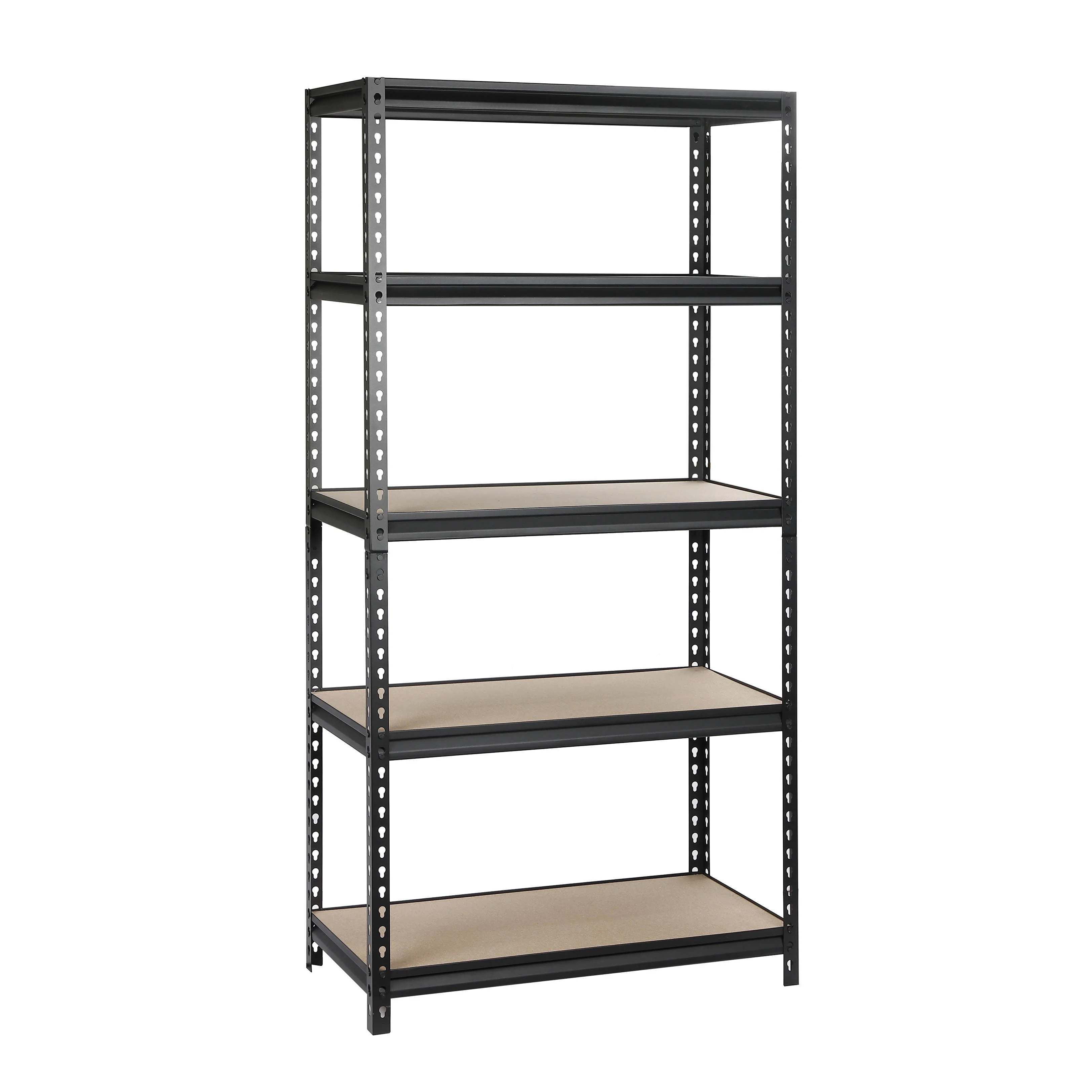 WORKPRO Steel 5-Tier Storage Shelf Unit 72-Inch-H x 36-Inch-W x 18-Inch-D, 4000lb Total Capacity, Black