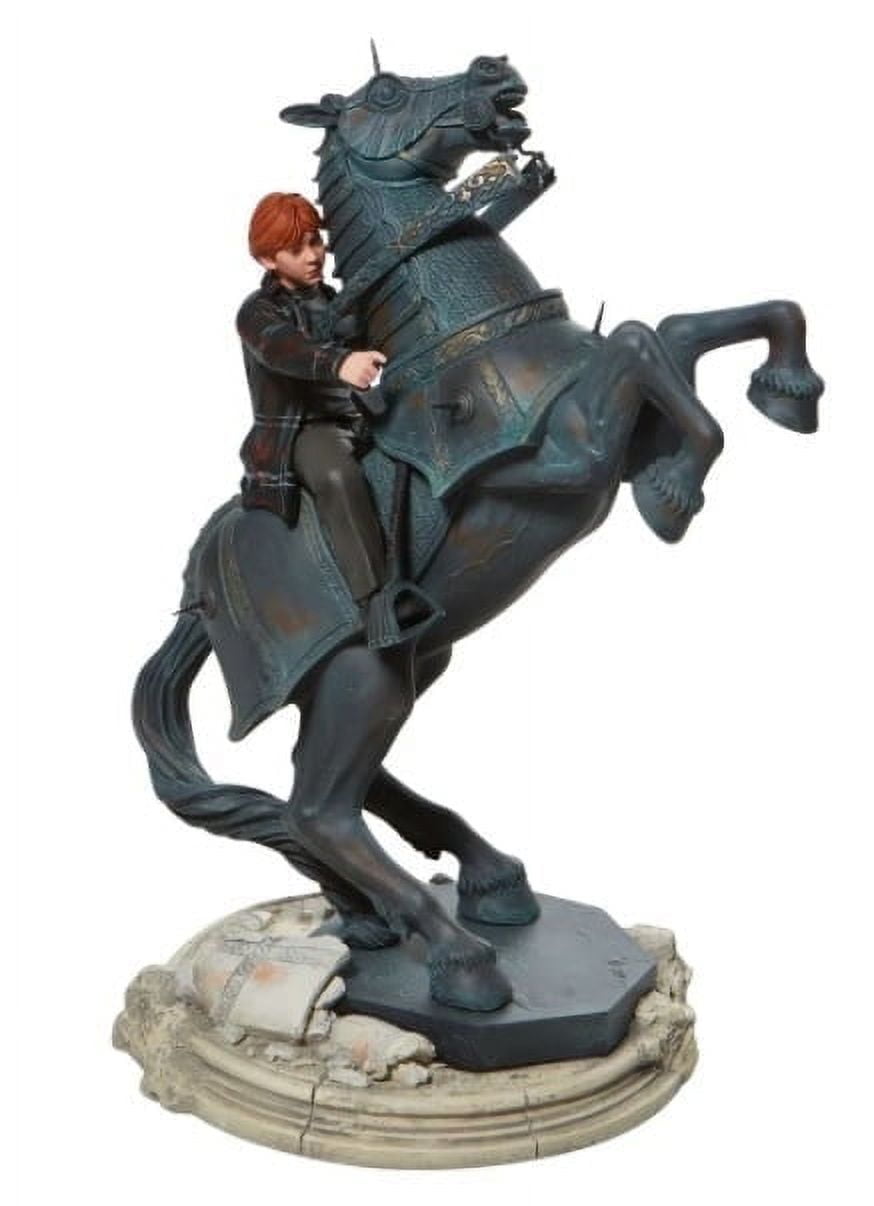 Wizarding World of Harry Potter Ron on Chess Horse Figurine 12.5in H