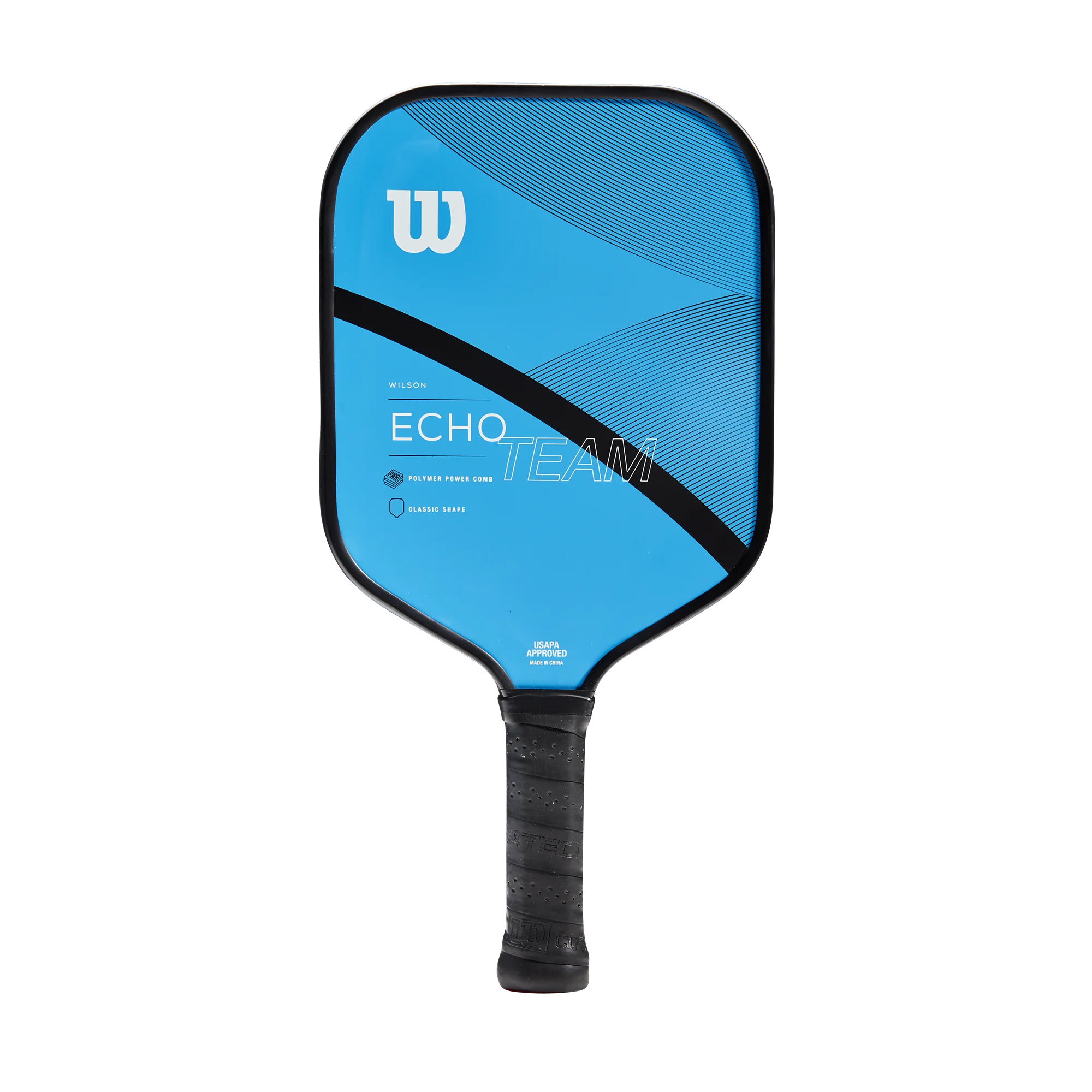 Wilson Sporting Goods Echo Team Pickleball Paddle, Blue/Black