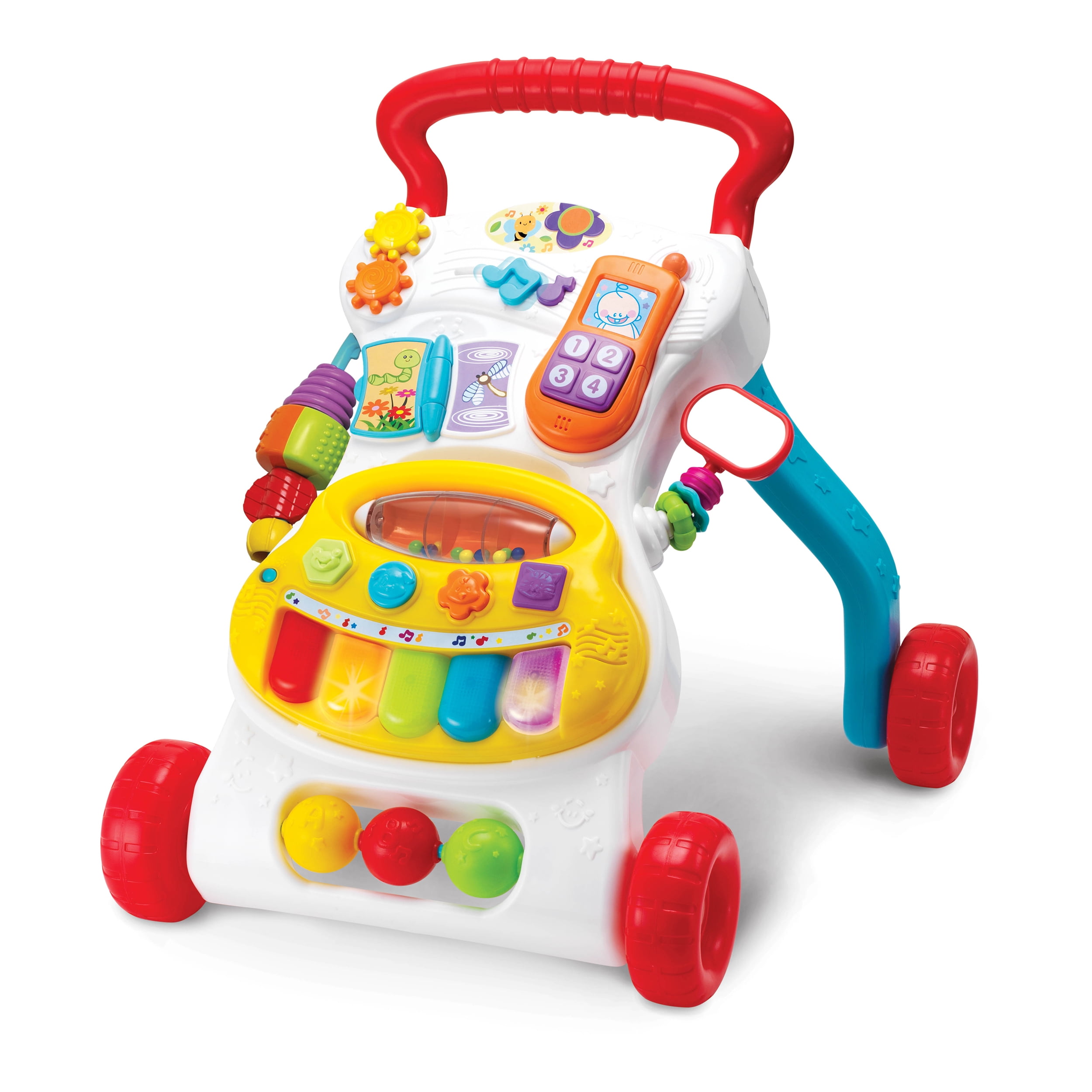 Winfun Grow with Me Musical Walker for Ages 6 to 36 Months