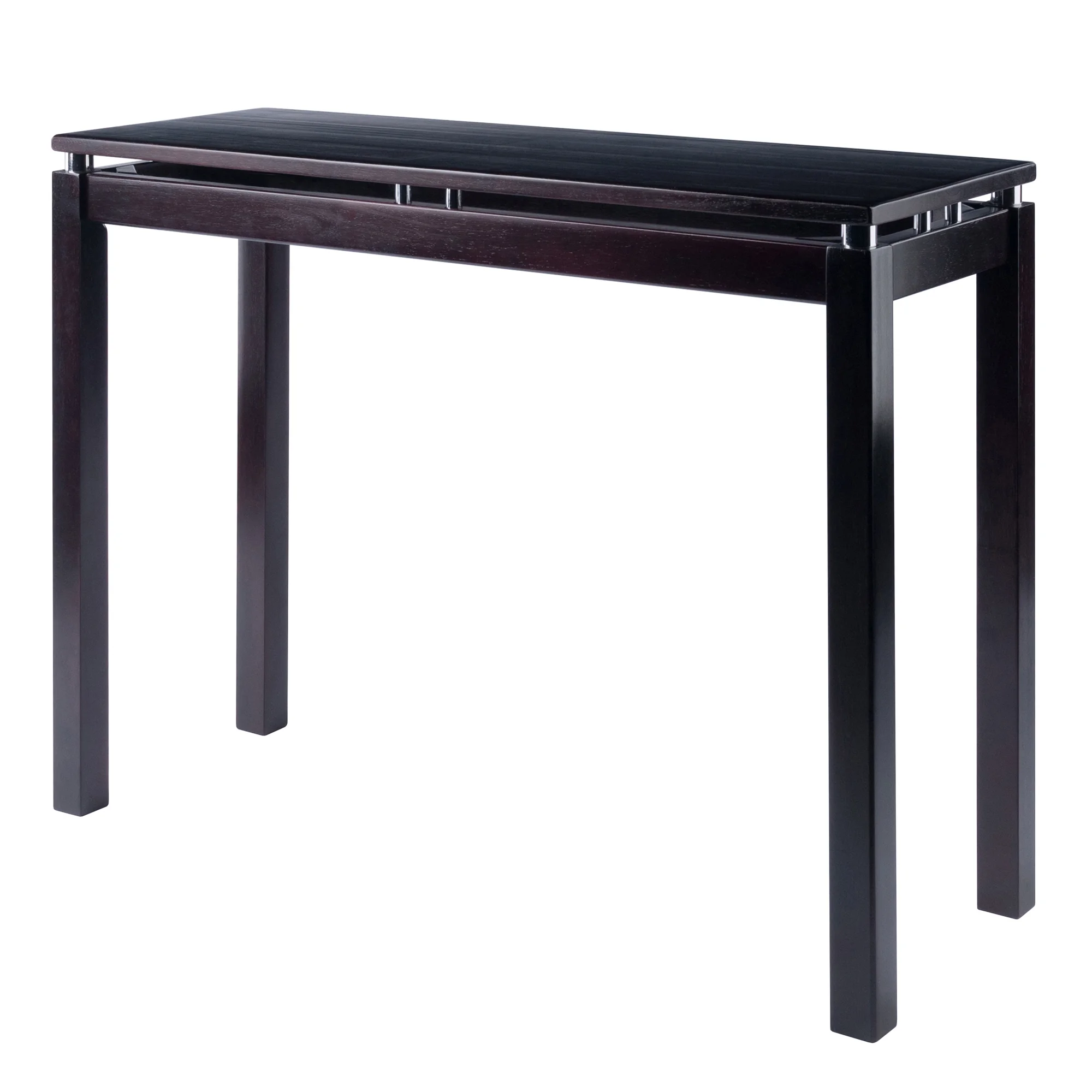Winsome Wood Linea Console Hall Table, Espresso Finish