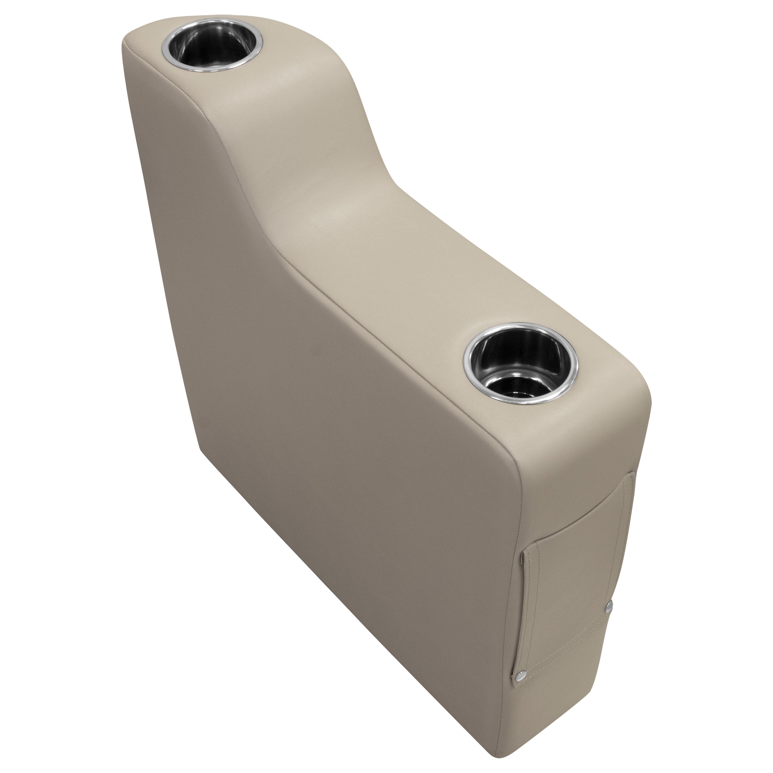 Wise 3009-1725 Premier Series Pontoon Left Radius Arm Rest, Mocha Java
