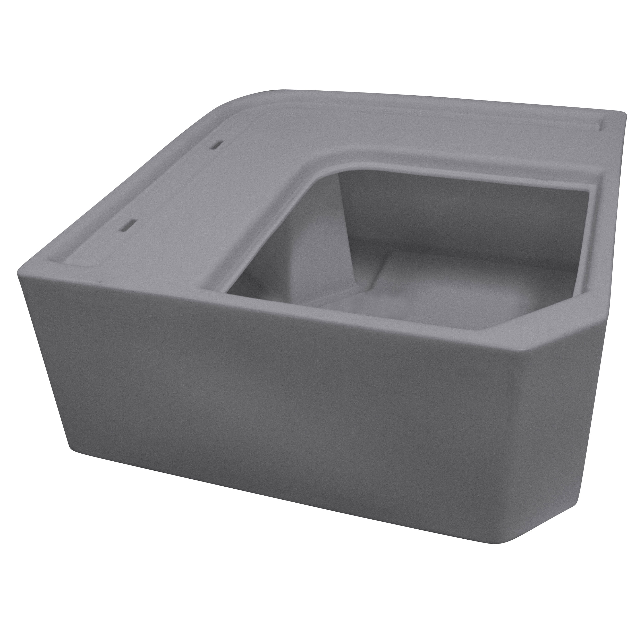 Wise 8WD133-1B-221 DLX Series Pontoon Corner Section - Base Only - Grey