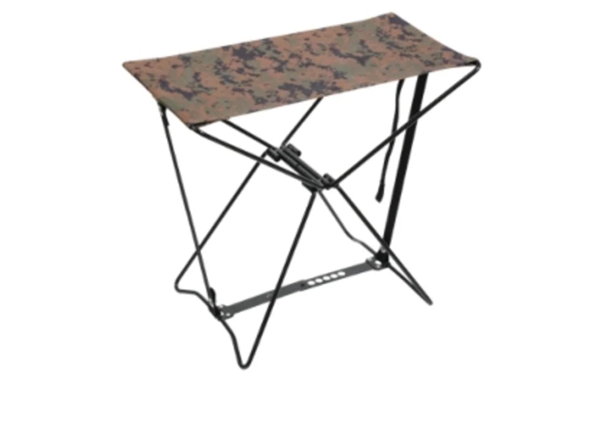 Woodland Digital Camo folding Stool for Camp or Shop