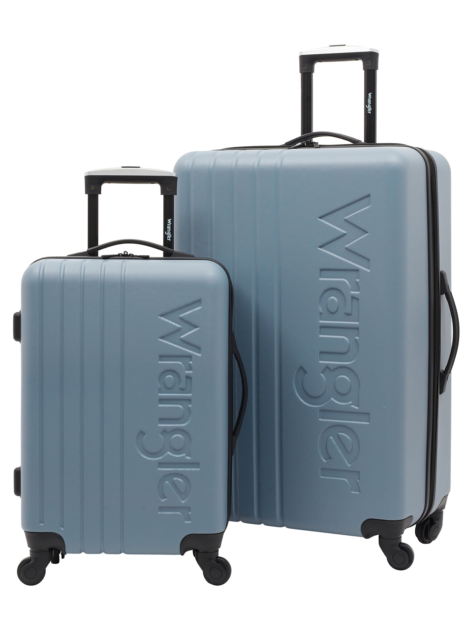 Wrangler 2 pc. Quest Collection Spinner Travel Luggage Set -Winter Sky