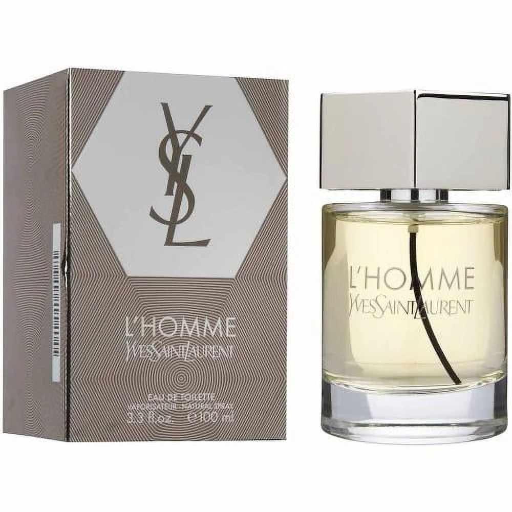 Yves Saint Laurent L'Homme Eau De Toilette, 3.4 Oz
