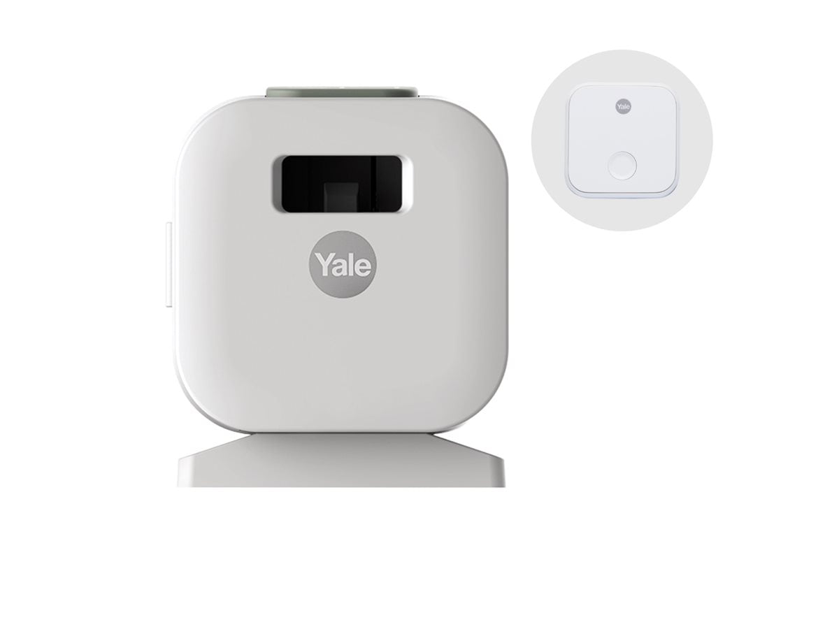 Yale Smart Cabinet Lock with Bluetooth and Wifi, White