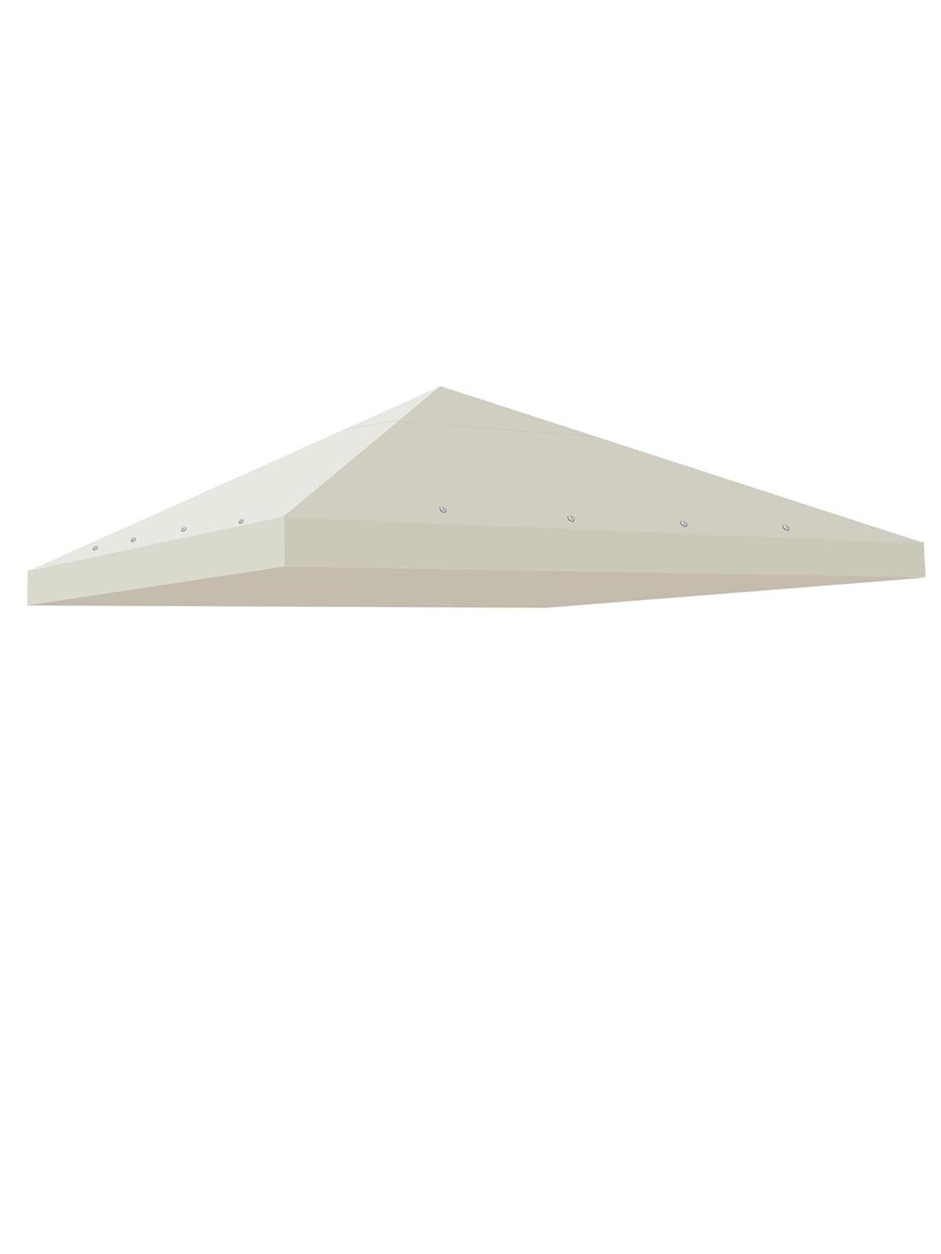Yescom 117"x117" Gazebo Top Replacement for Smaller 10x10Ft 1-Tier Outdoor Patio Canopy Cover Party Yard Garden Ivory