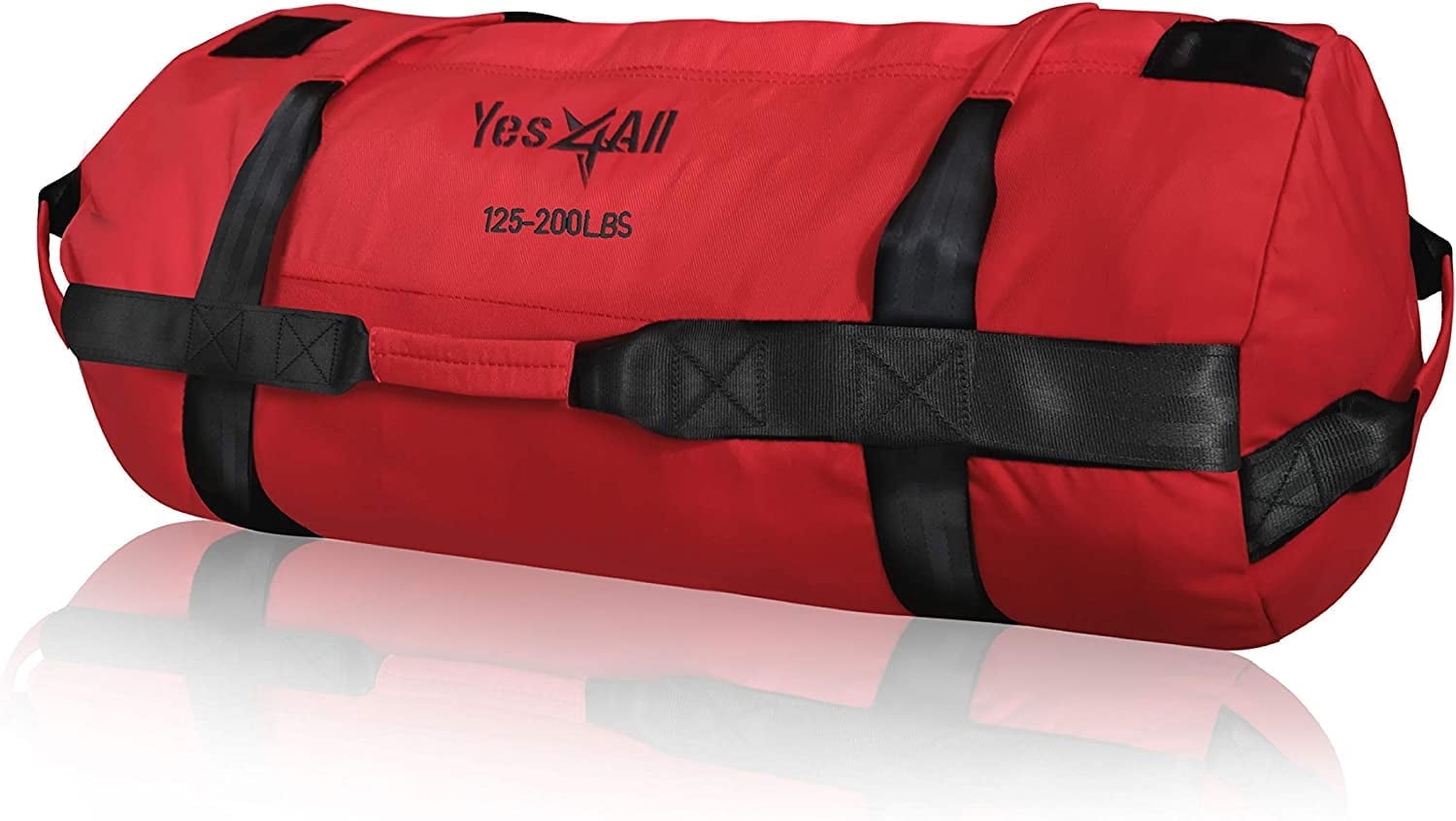 Yes4All Workout Sandbags, Red, Size XL, Single