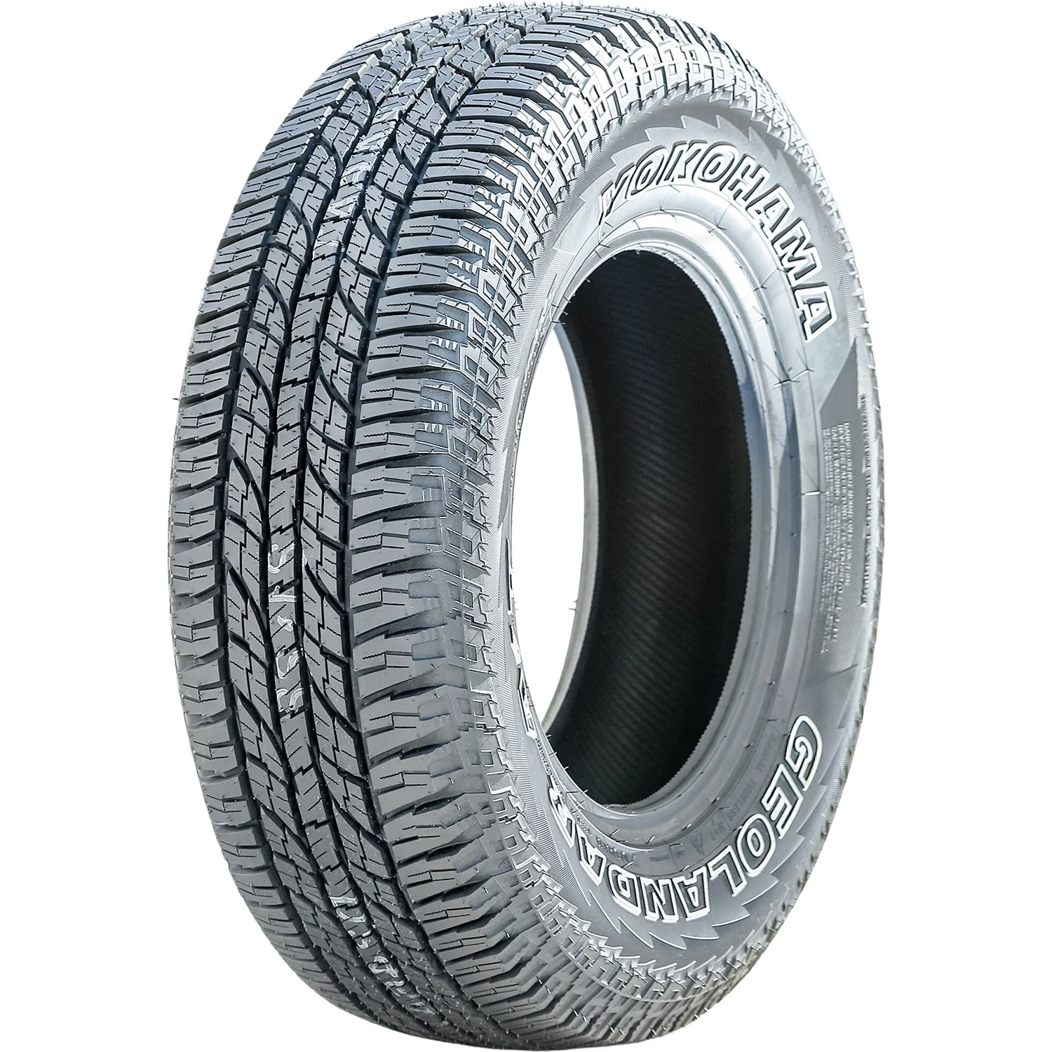 Yokohama geolandar a/t g015 LT245/75R16 120/116S all-season tire Fits: 2015 Toyota Tacoma TRD Pro, 1995-2002 Chevrolet Tahoe LT