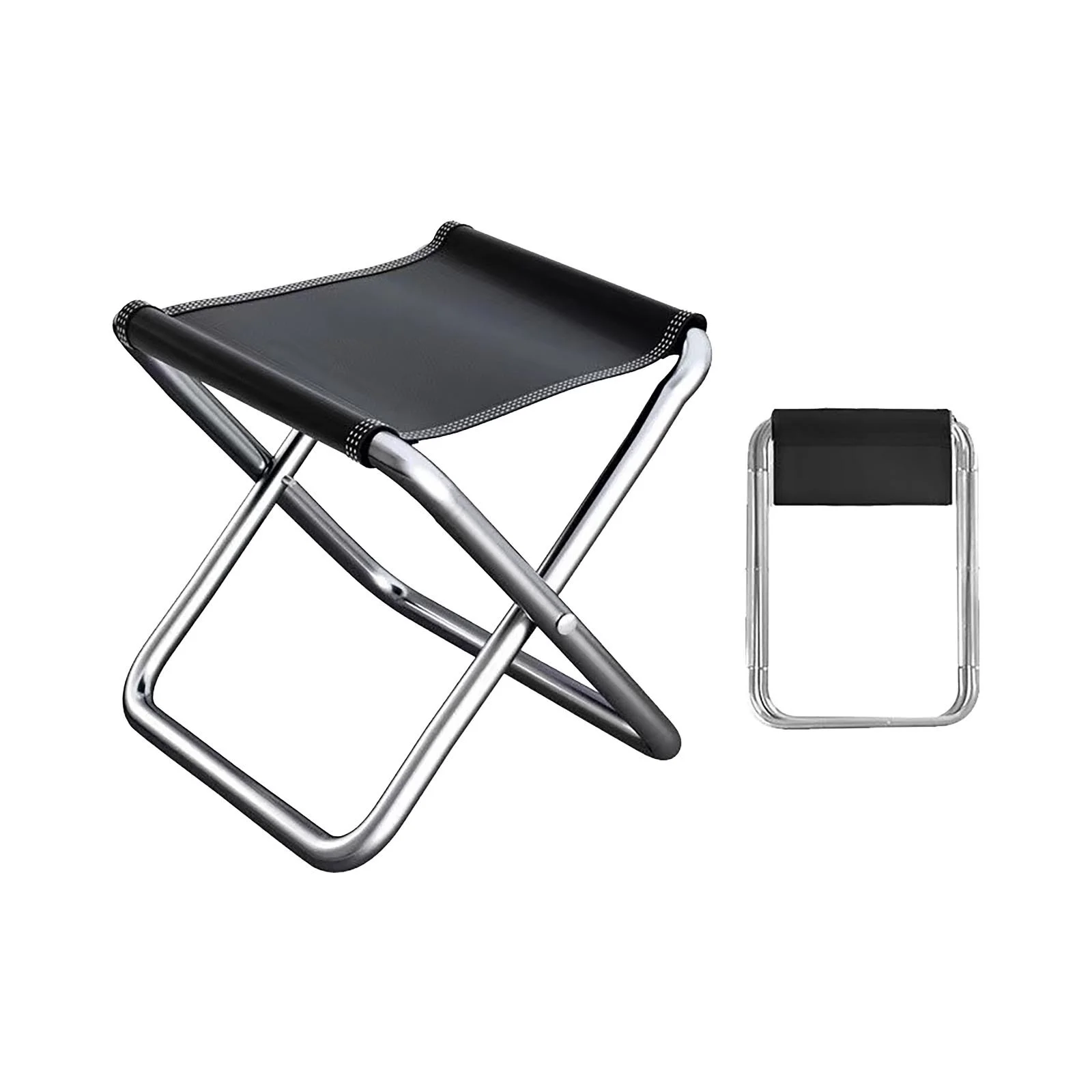 Yonrjhukm Outdoor Portable Folding Chair, Combat Readiness, Fishing Stool, Travel Camping Horse, Strong and Light Line Up