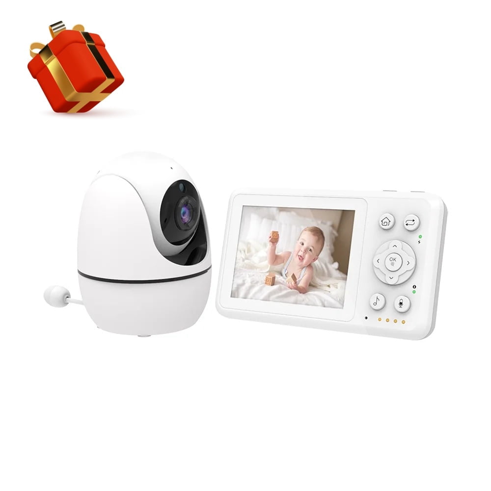 bonoch mini 640P cavy baby monitor with Video Camera and 3.2'' Display Screen Audio No WiFi Auto Night Vision
