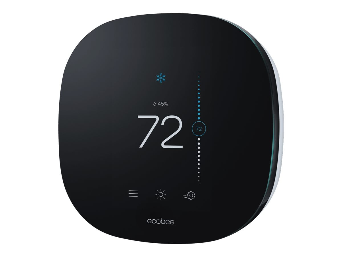 ecobee 3 Lite - Thermostat - wireless - 802.11b/g/n - black