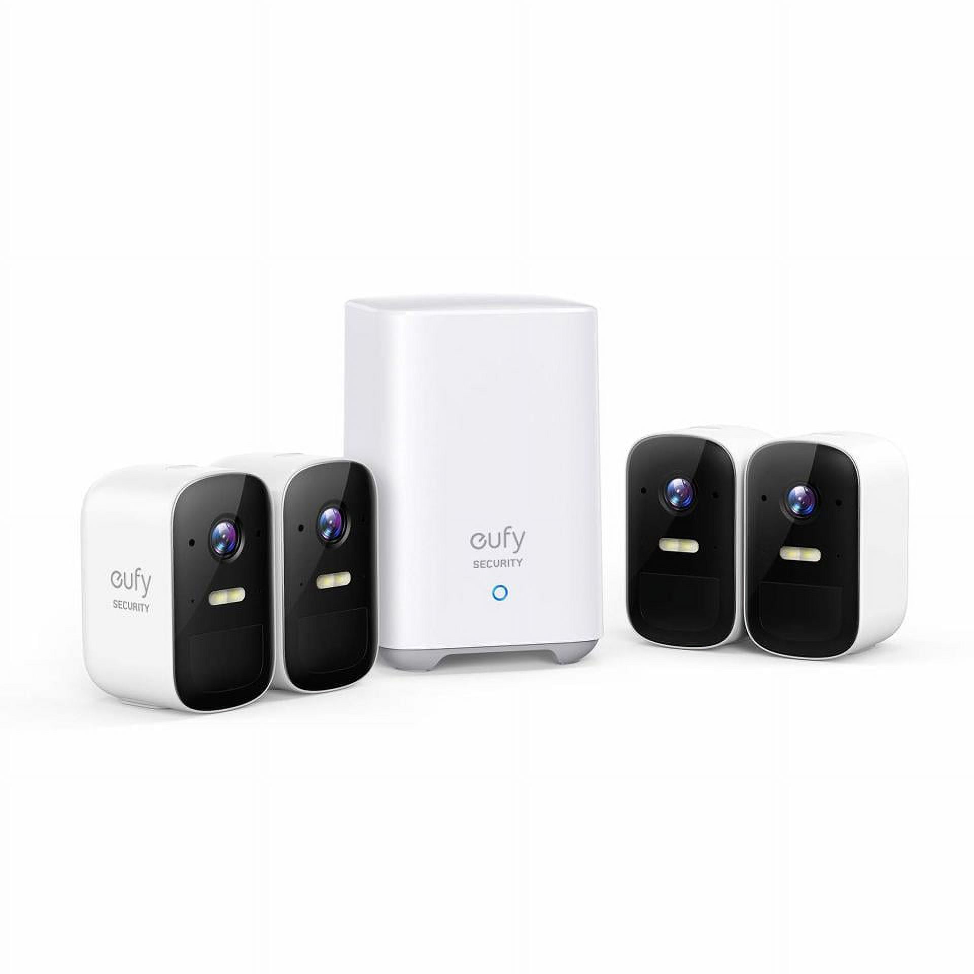 eufy Security Cam 2C, 4-Cam Kit, Wireless System with 180-Day Battery Life, IP67, Night Vision