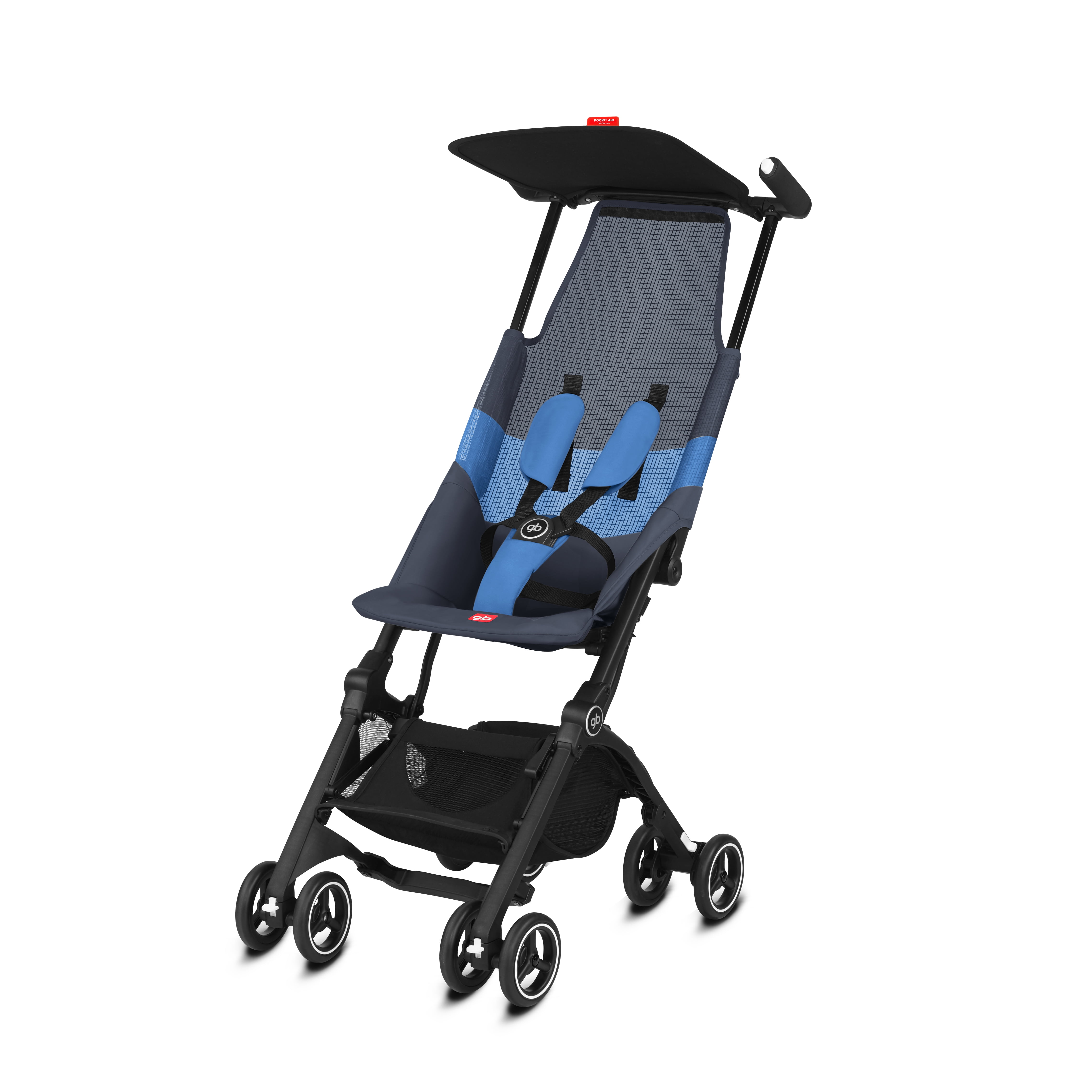 gb Pockit Air All-Terrain Stroller with Shopping Basket, Night Blue