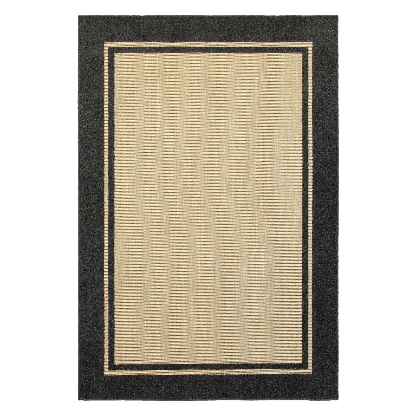 Avalon Home Catalina Color Bordered Indoor/Outdoor Mixed Pile Area Rug