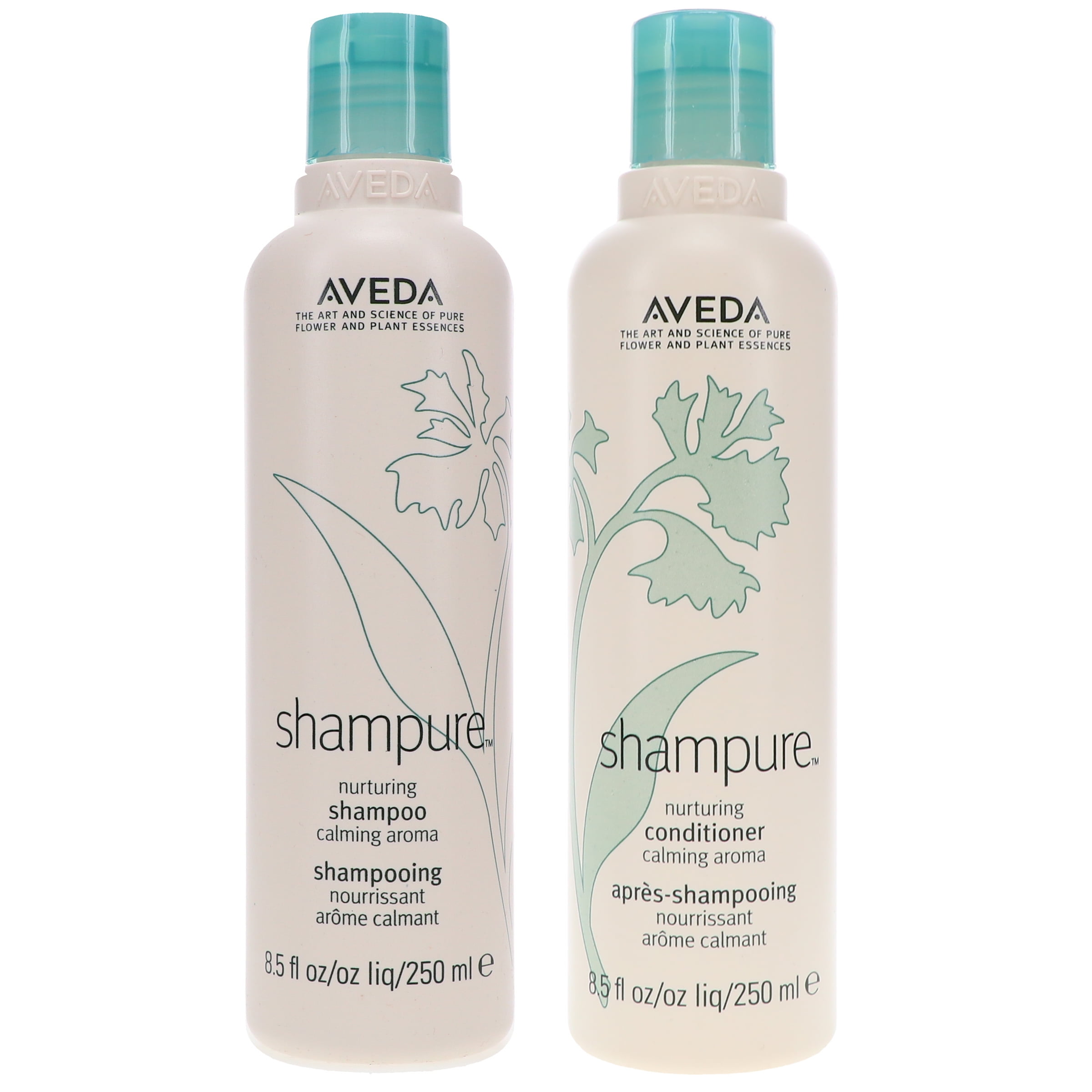 Aveda Shampure Nurturing Shampoo 8.5 oz & Shampure Nurturing Conditioner 8.5 oz Combo Pack