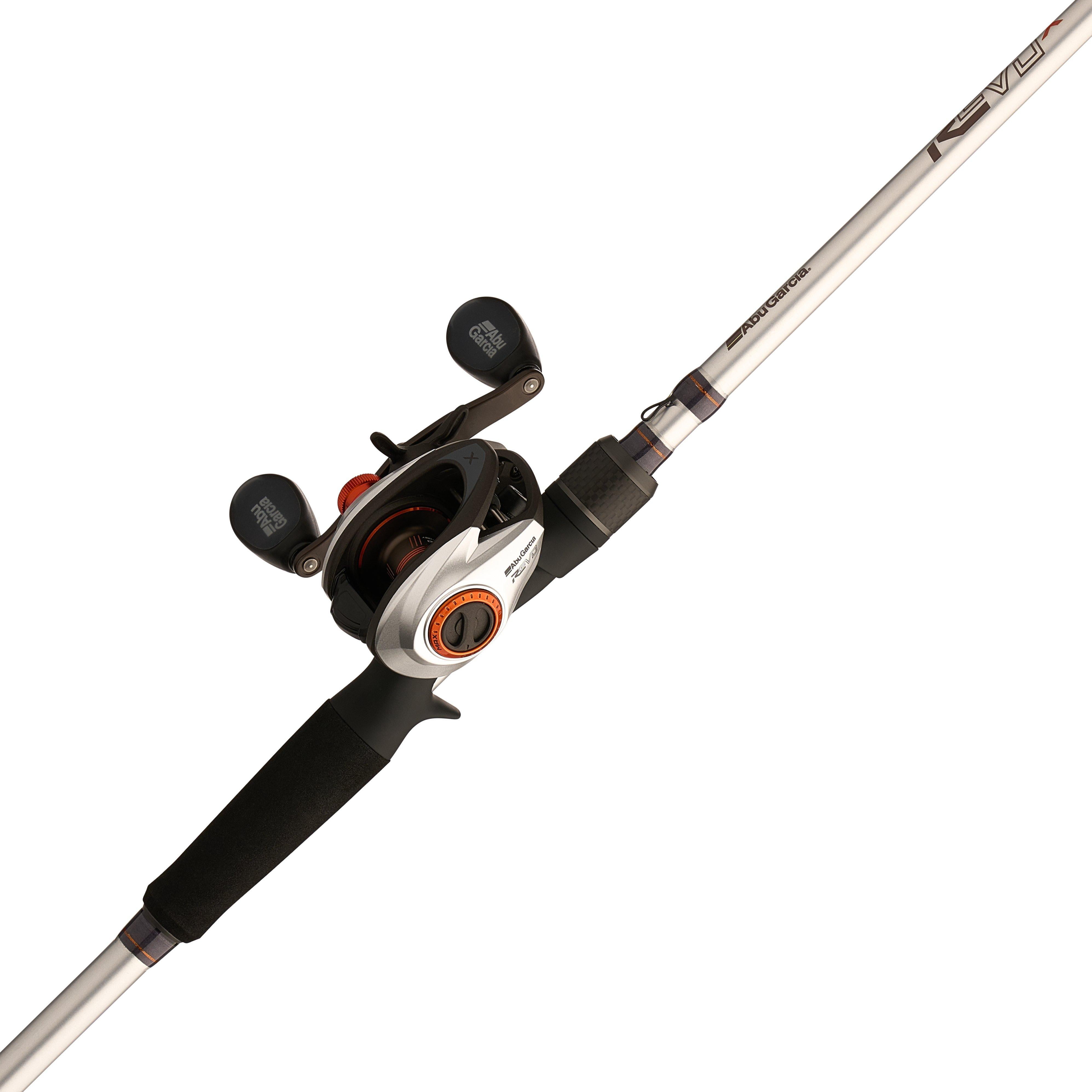 Abu Garcia Revo X Baitcast Fishing Combo, 7' Medium Heavy Rod, Left Handed Reel