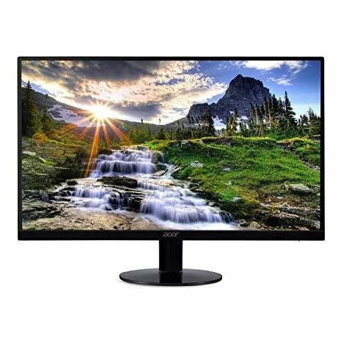 Acer SB220Q - LED monitor - 21.5" - 1920 x 1080 Full HD (1080p) @ 75 Hz - IPS - 250 cd/m�� - 4 ms - HDMI, VGA - black