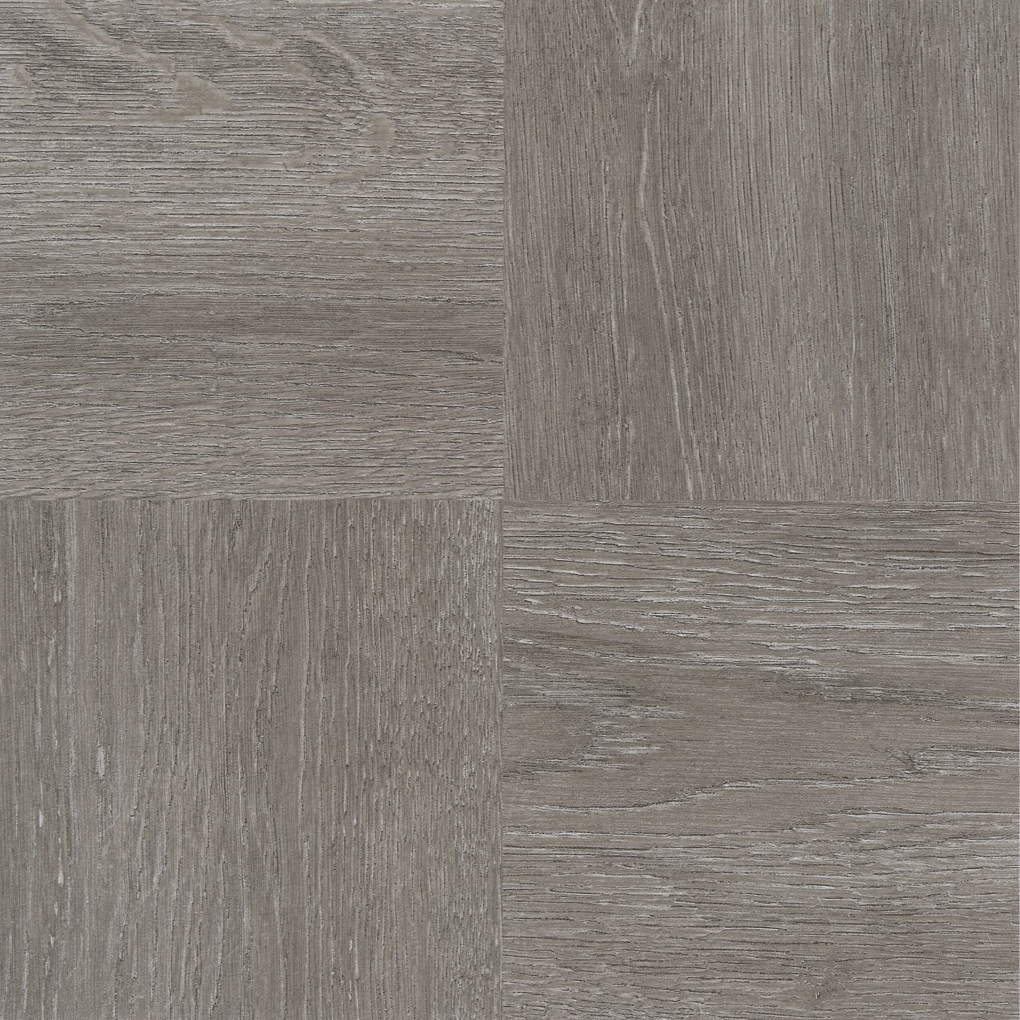 Achim Tivoli Self Adhesive Vinyl Floor Tile - 45 Tiles/45 Sq. ft., 12 x 12, Charcoal Grey Wood