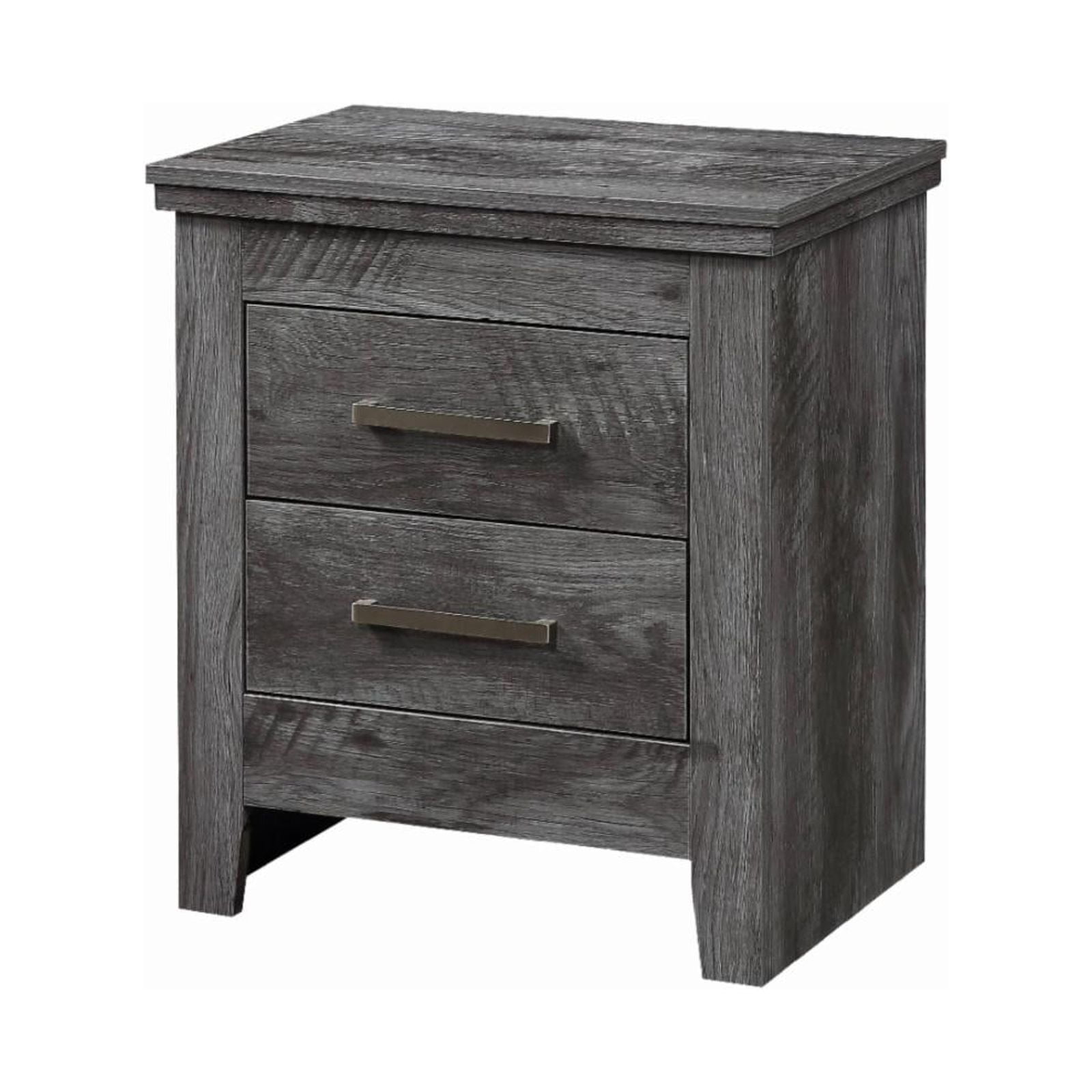 Acme Vidalia Nightstand in Rustic Gray Oak