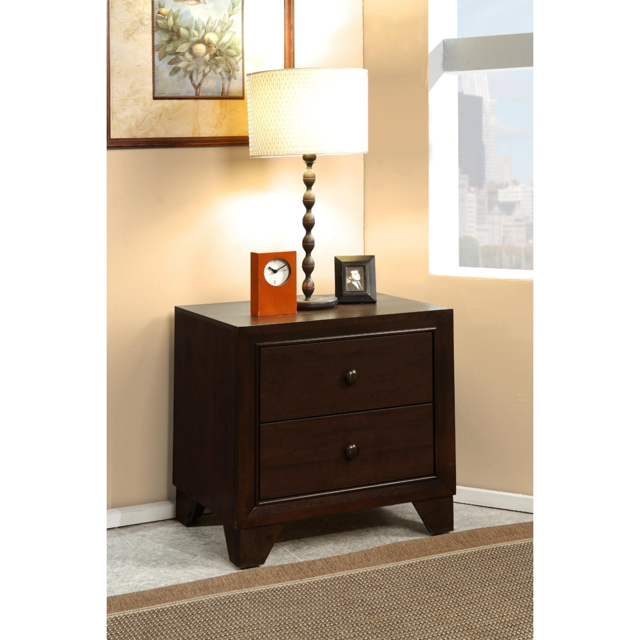ACME Furniture Madison Nightstand, Espresso
