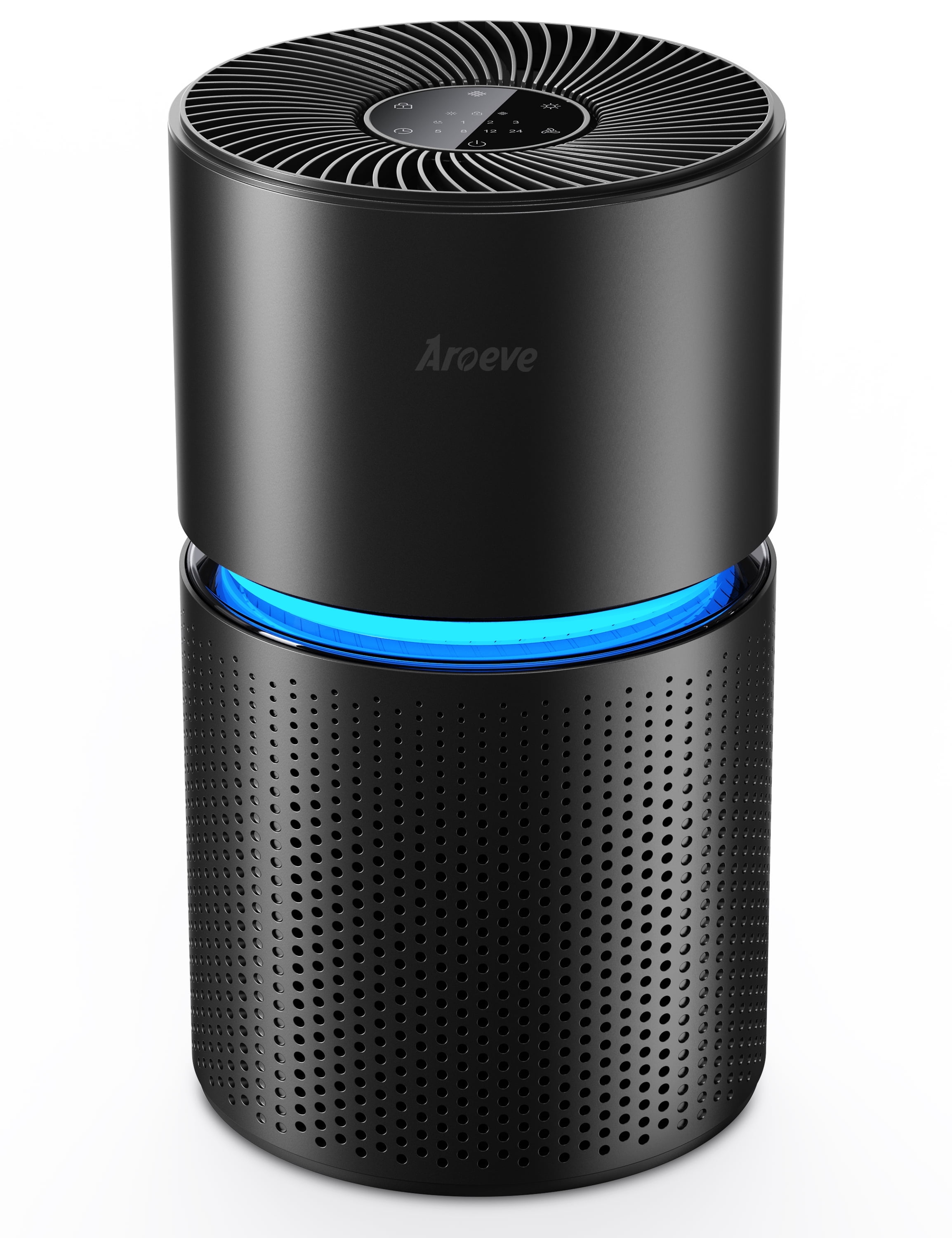 AROEVE Air Purifier, H13 True HEPA Air Filter for Home Large Room up to 1095 Sqft,Black