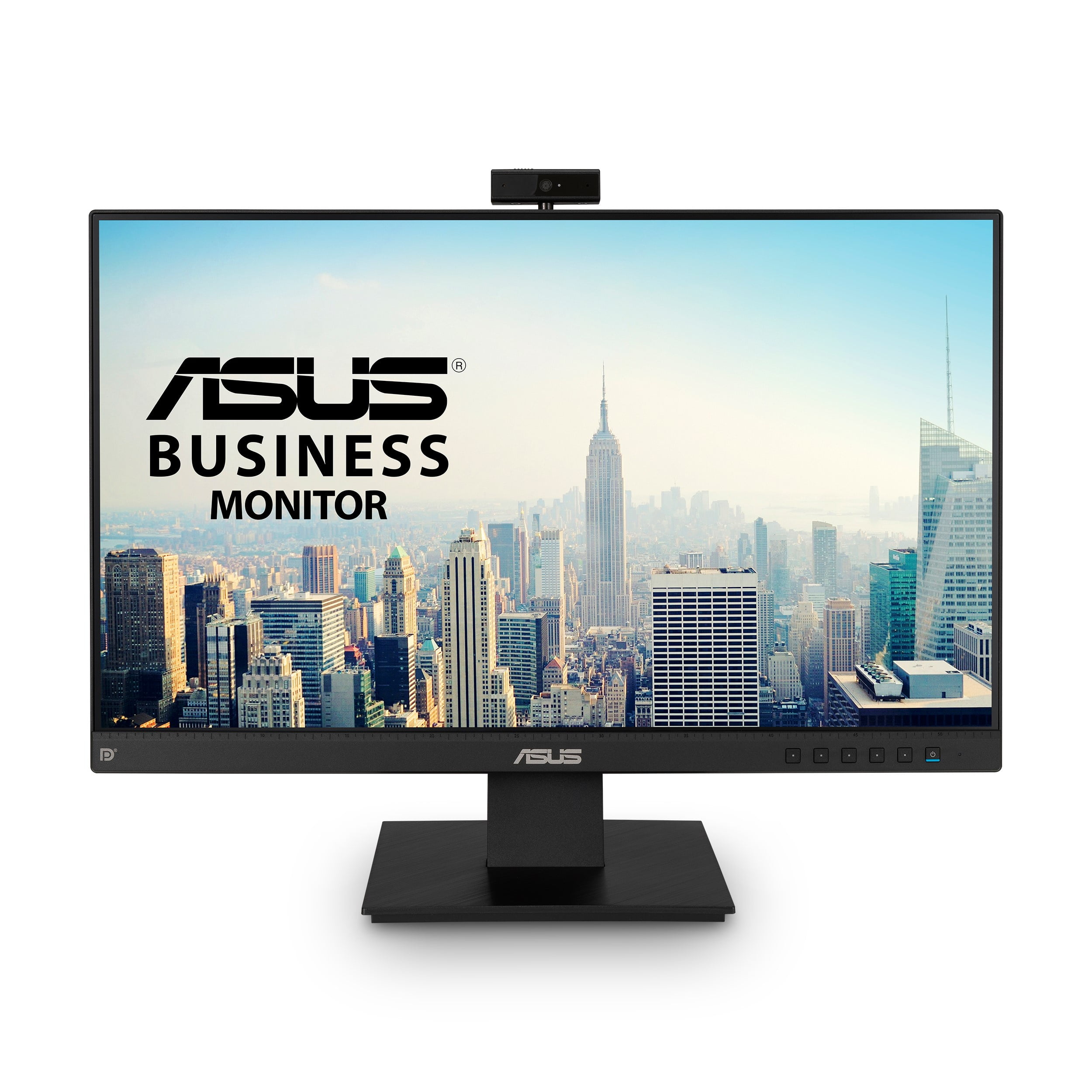 ASUS BE24EQK Business Monitor – 23.8", FHD, IPS, Frameless, Full HD Webcam, Mic Array, Flicker free, Low Blue Light, HDMI