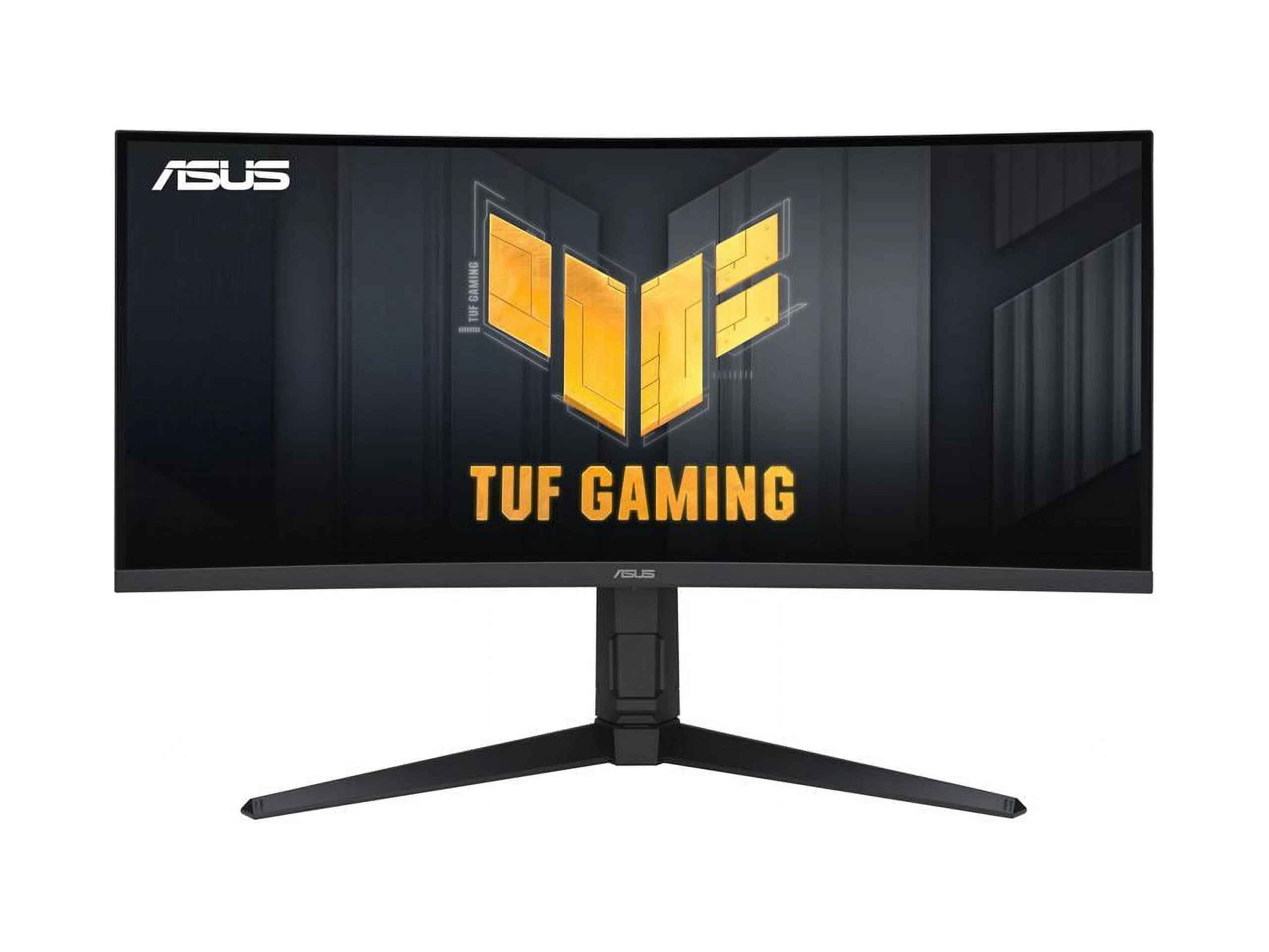 ASUS VG34VQEL1A TUF Gaming 34” Ultra-wide Curved HDR Monitor- 21:9, UWQHD (3440 x 1440), 100Hz, Extreme Low Motion Blur, FreeSync, 1ms, DisplayPort, HDMI, USB, Tripod socket, Height Adjustable