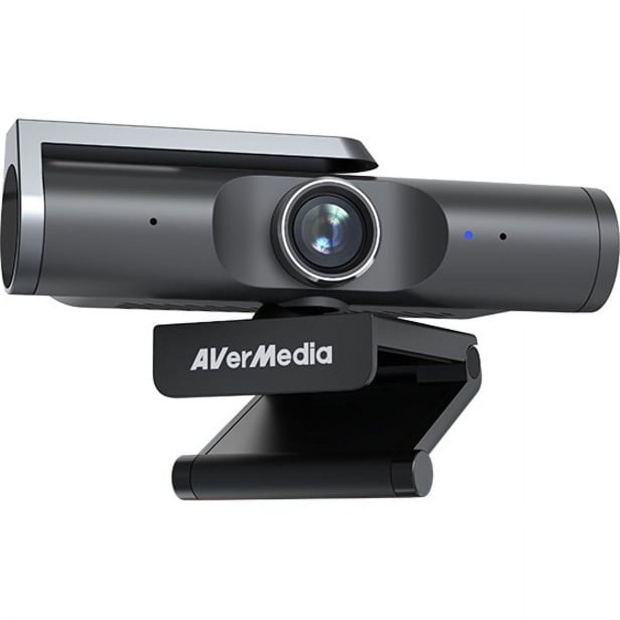 AVerMedia PW515 Webcam - 60 fps - USB 3.1 - TAA and NDAA Compliant - 3840 x 2160 Video - CMOS Sensor - Auto-focus - Microphone - Computer