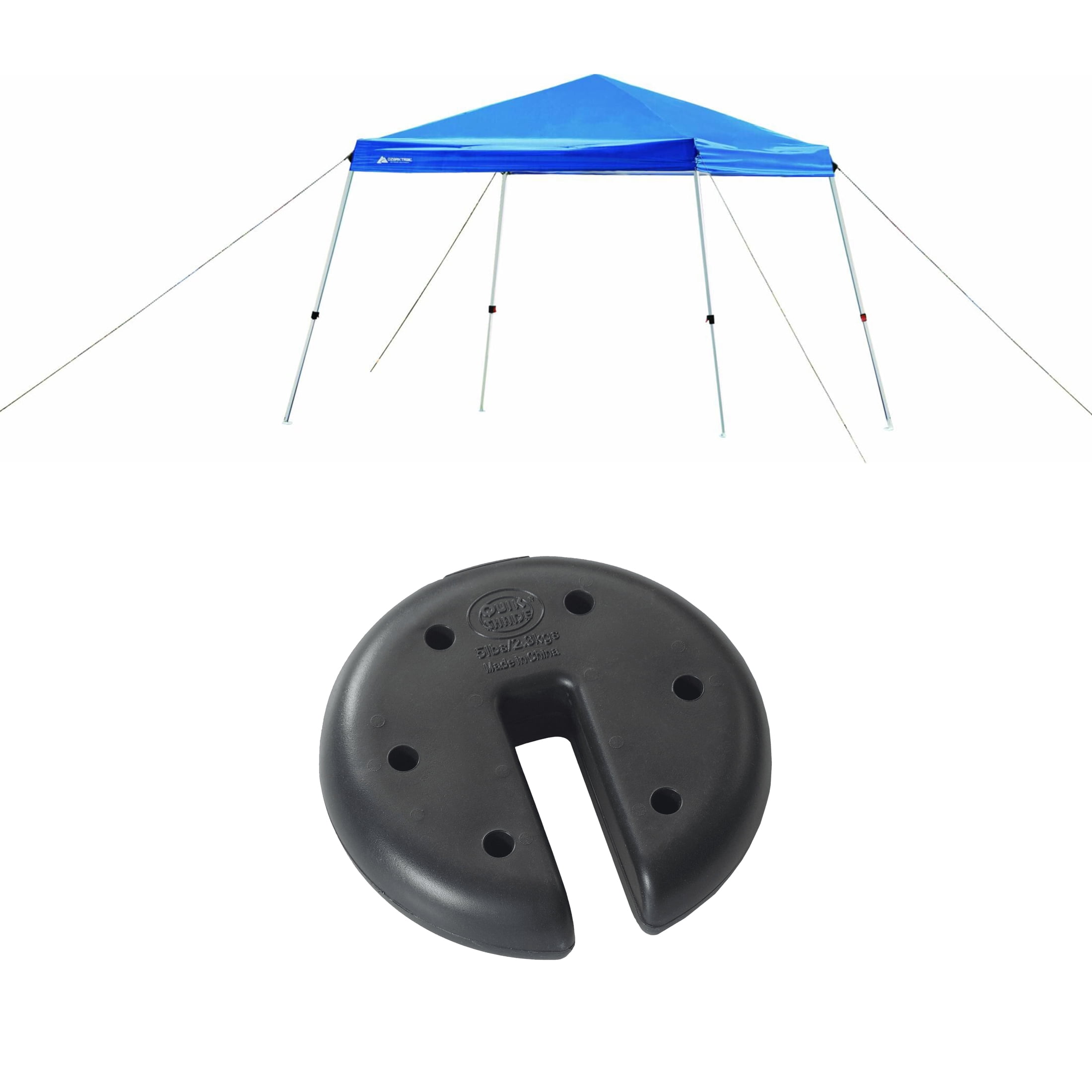 AidenX Ozark Trail 10ft x 10ft Blue Simple Push Instant Outdoor Canopy