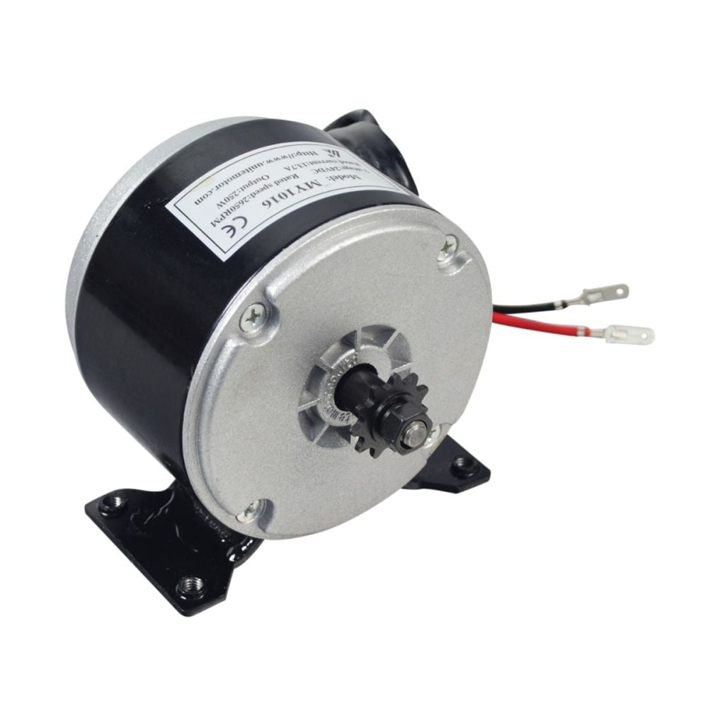 AlveyTech 24 Volt 250 Watt Electric DC Motor for Razor Scooter, Dirt, Mini Bike, Go-Kart (24V 250W)