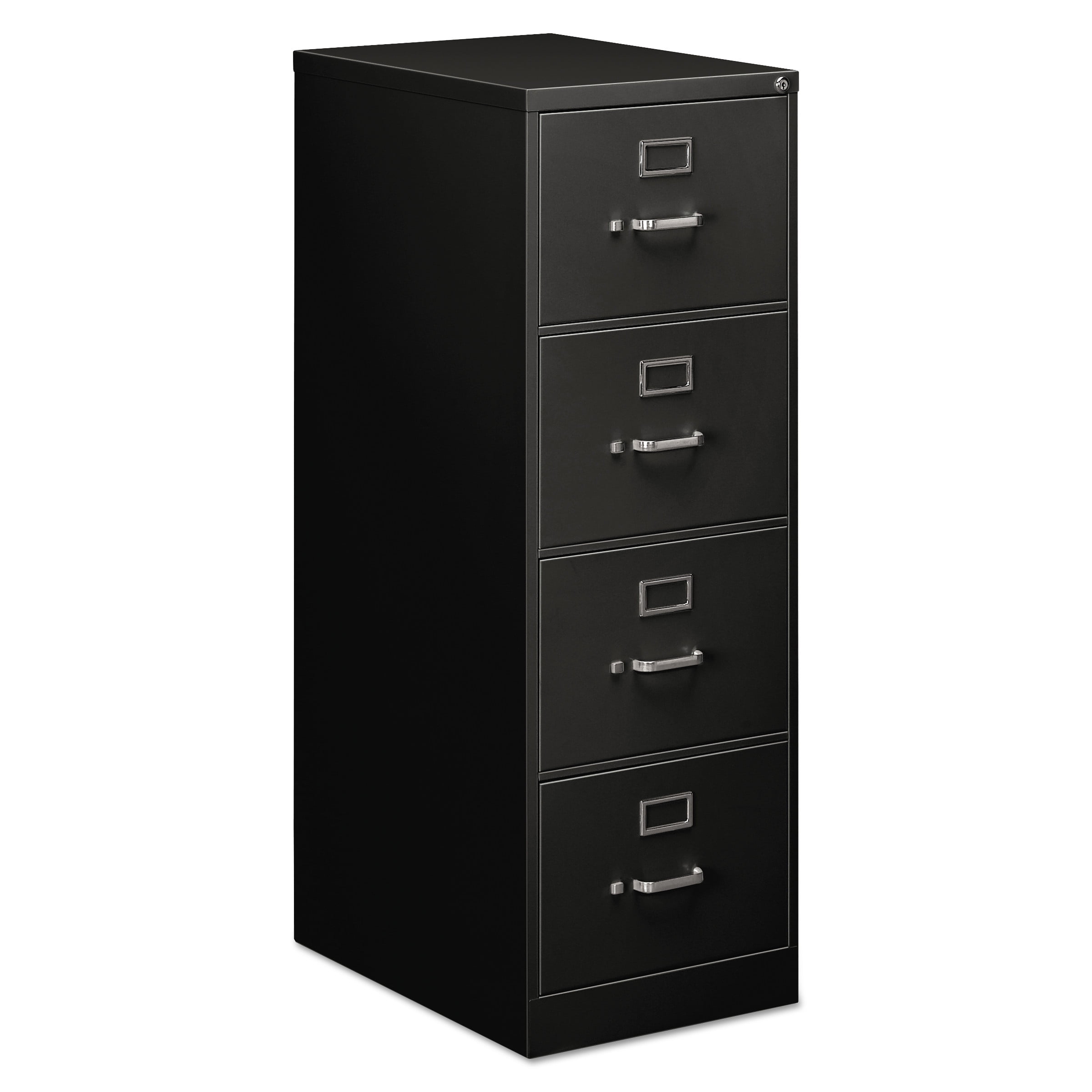 Alera Four-Drawer Economy Vertical File Cabinet Legal 18 1/4w x 25d x 52h Black VF1952BL
