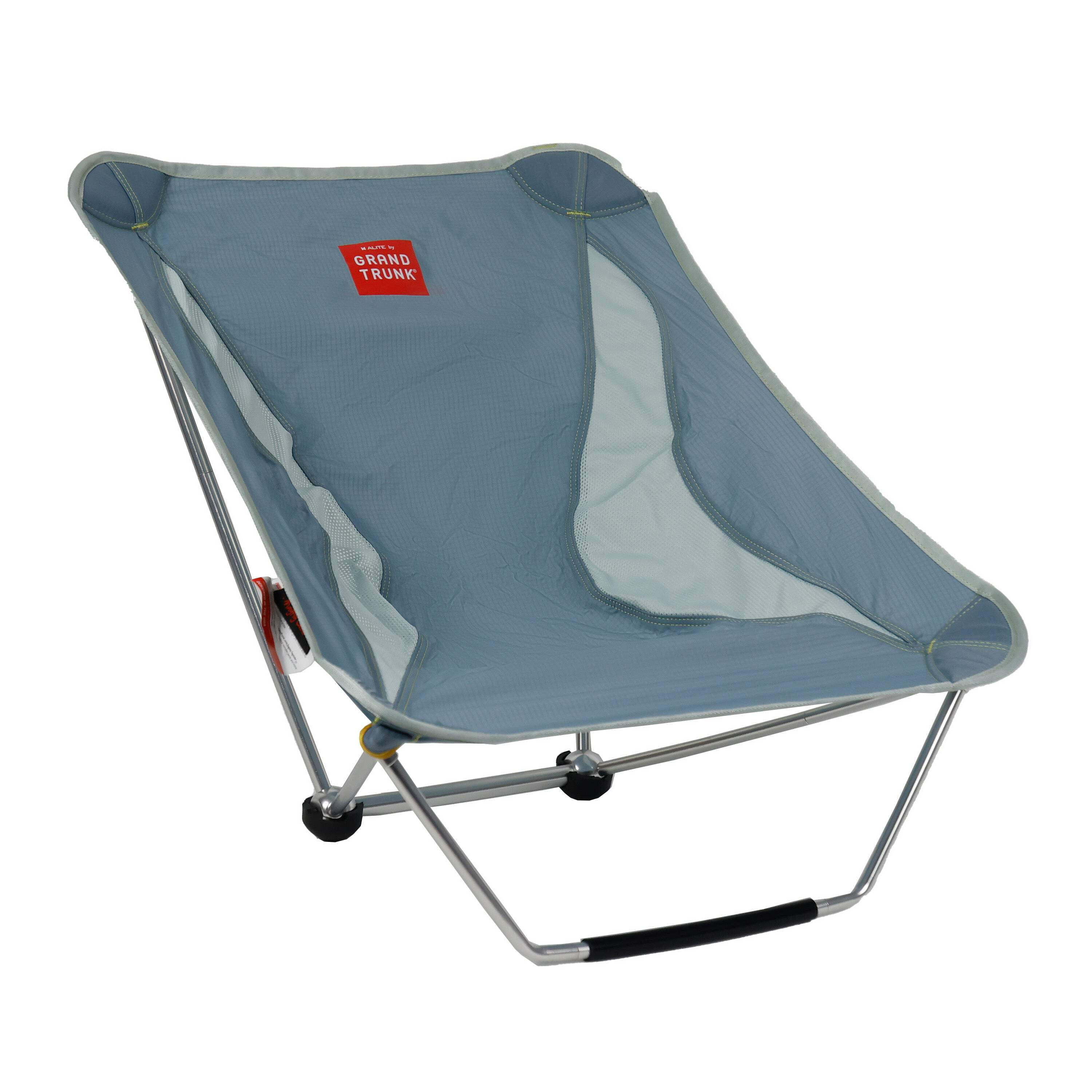 Grand Trunk Mayfly Low Profile Ground Chair – Lightweight Reclining Festival Chair with Removable Front Leg, Packs Small for Camping, Beach & Outdoor Events