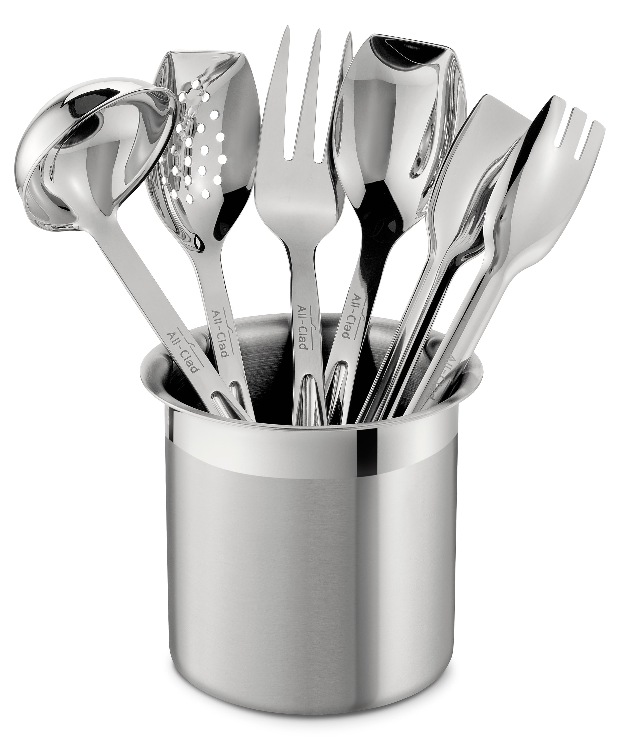 All-Clad Cook & Serve Stainless Steel Tool Set, 6 piece