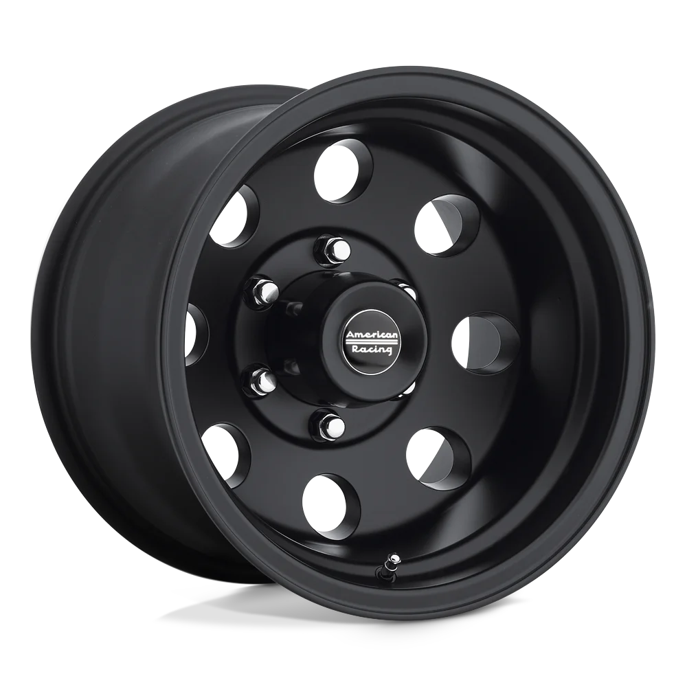 American Racing Aluminum Rim AR172 BAJA 15X10in Satin Black Finish, AR1725173B