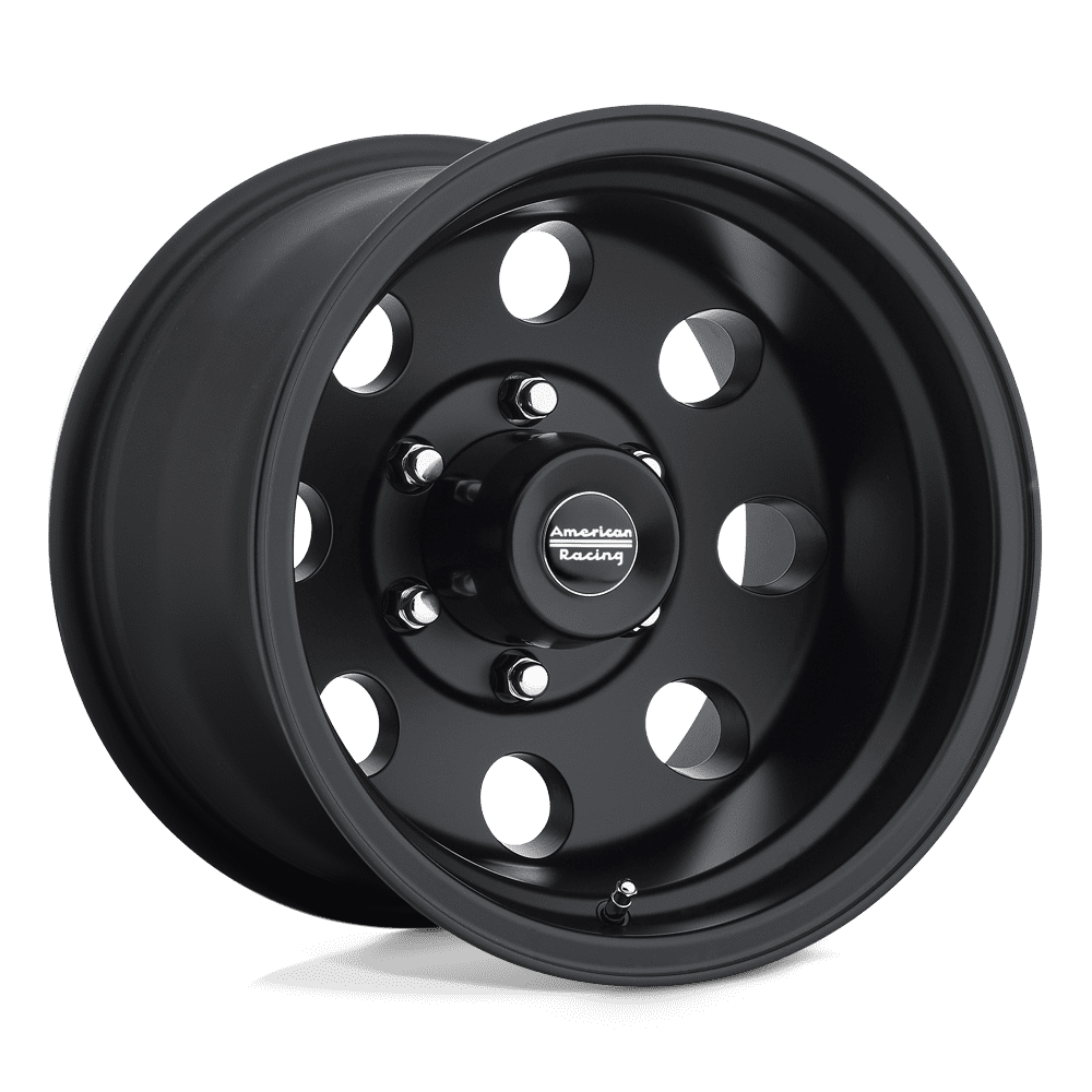 American Racing Aluminum Rim AR172 BAJA 16X10in Satin Black Finish, AR1726182B