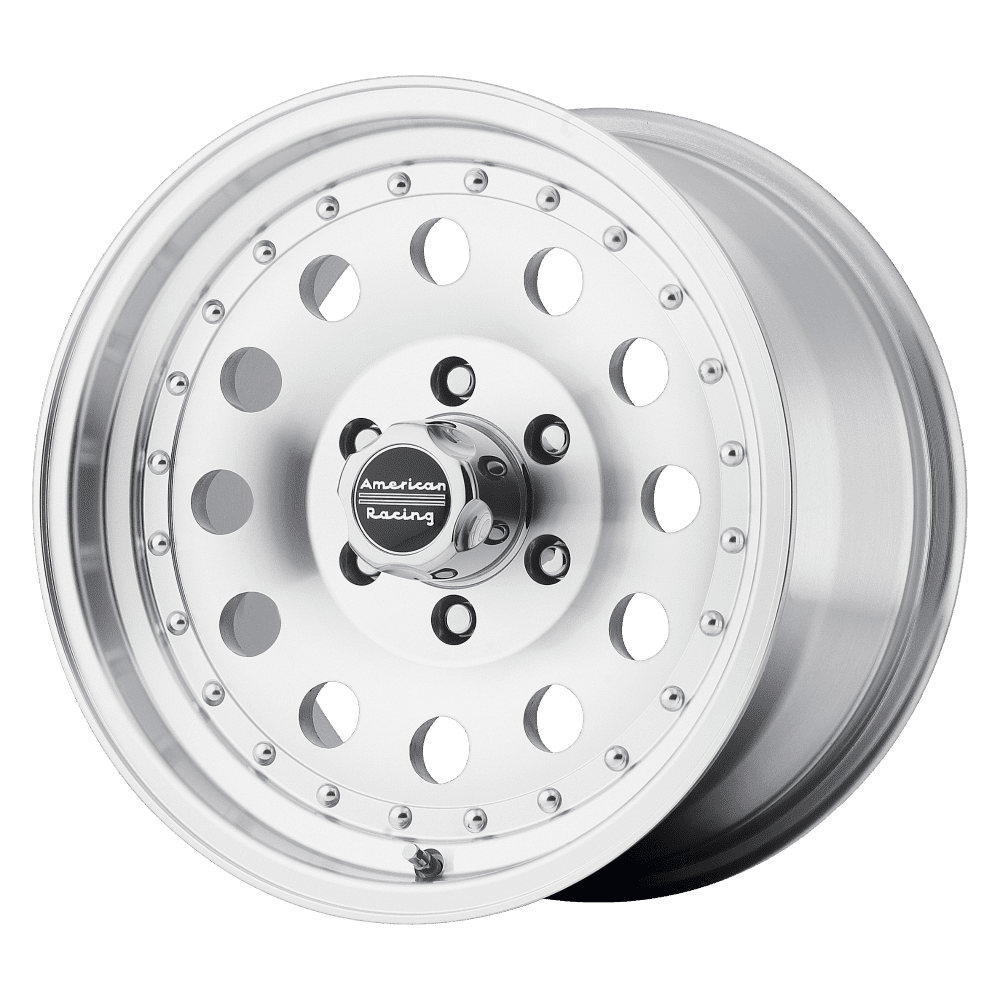 American Racing Ar62 Outlaw Ii 18X8 5X139.7 False 72.6Cb Machined Wheel