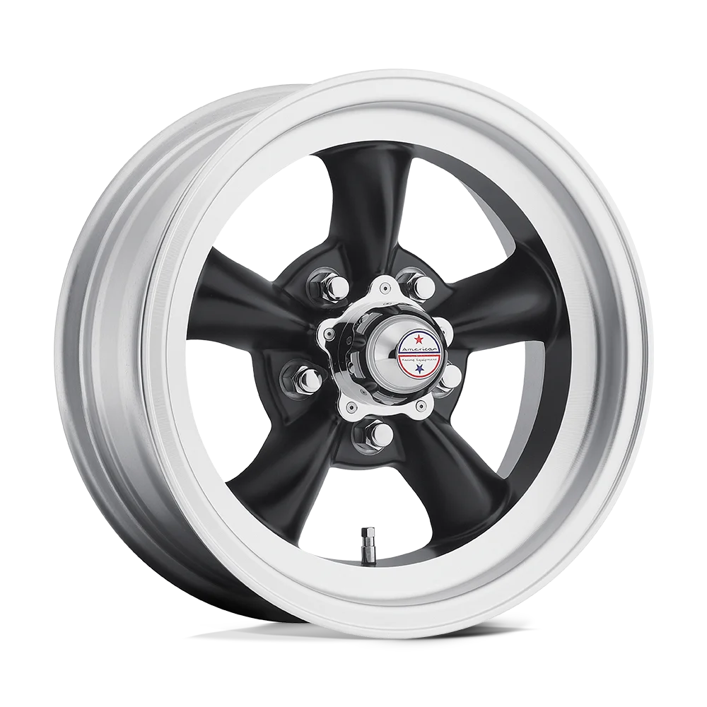 American Racing Torq Thrust D 15X6 5X114.30 Satin Black W/ Machined Lip (4 Mm) Wheel Rim