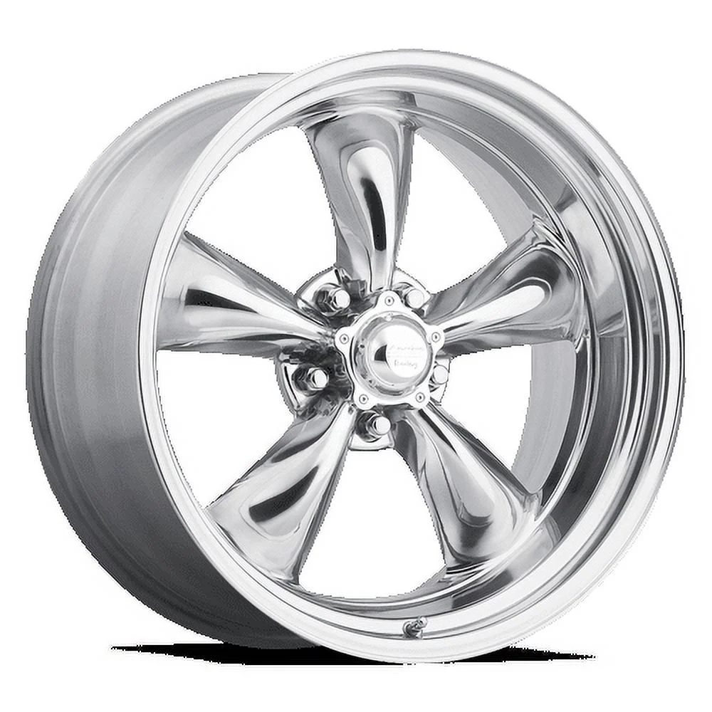 American Racing Vintage Aluminum Rim VN515 TORQ THRUST II 1 PC 18X8in Polished Finish, VN5158865