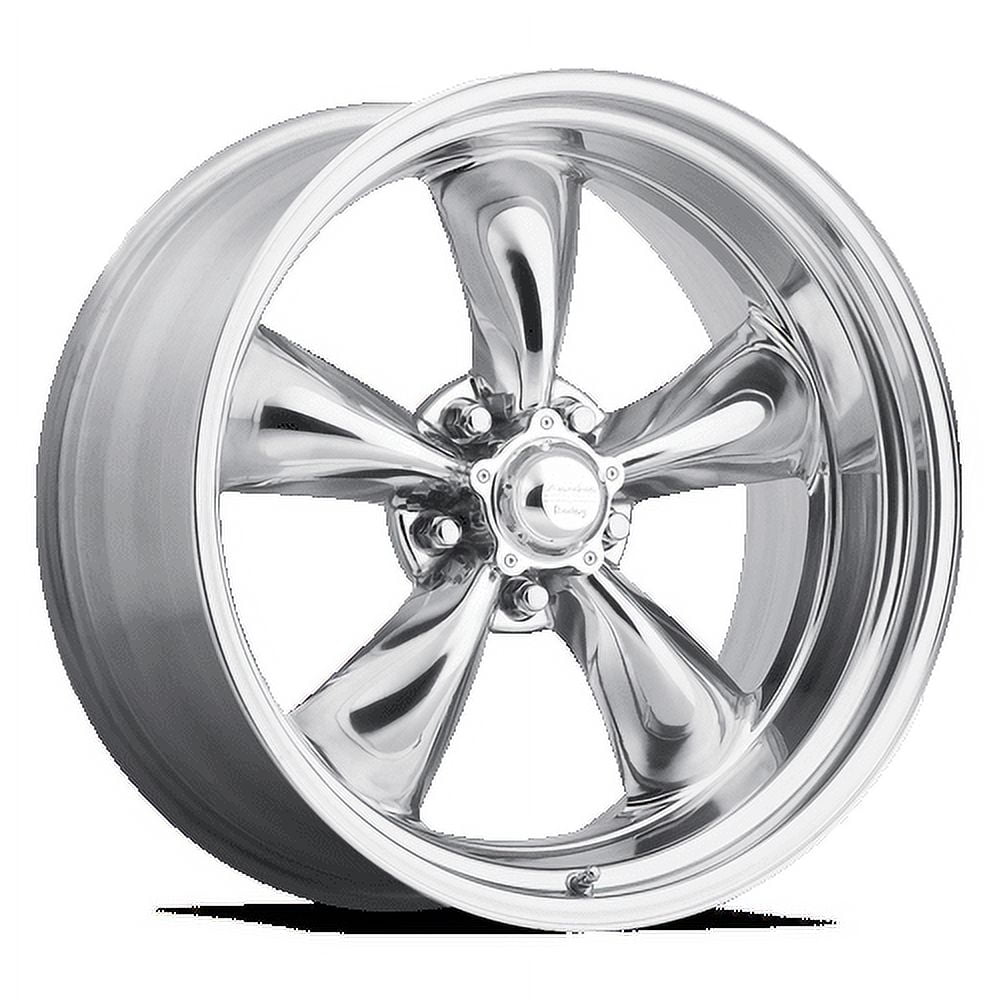 American Racing Vintage Aluminum Rim VN515 TORQ THRUST II 1 PC 20X10in Polished Finish, VN5152161