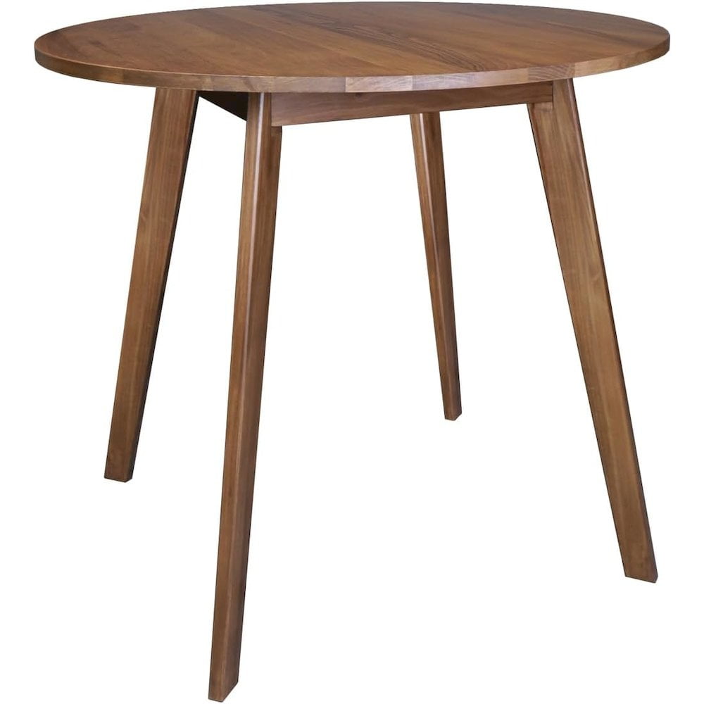 American Trails Genuine 36" Round Dining Table with Solid American Gum - Walnut