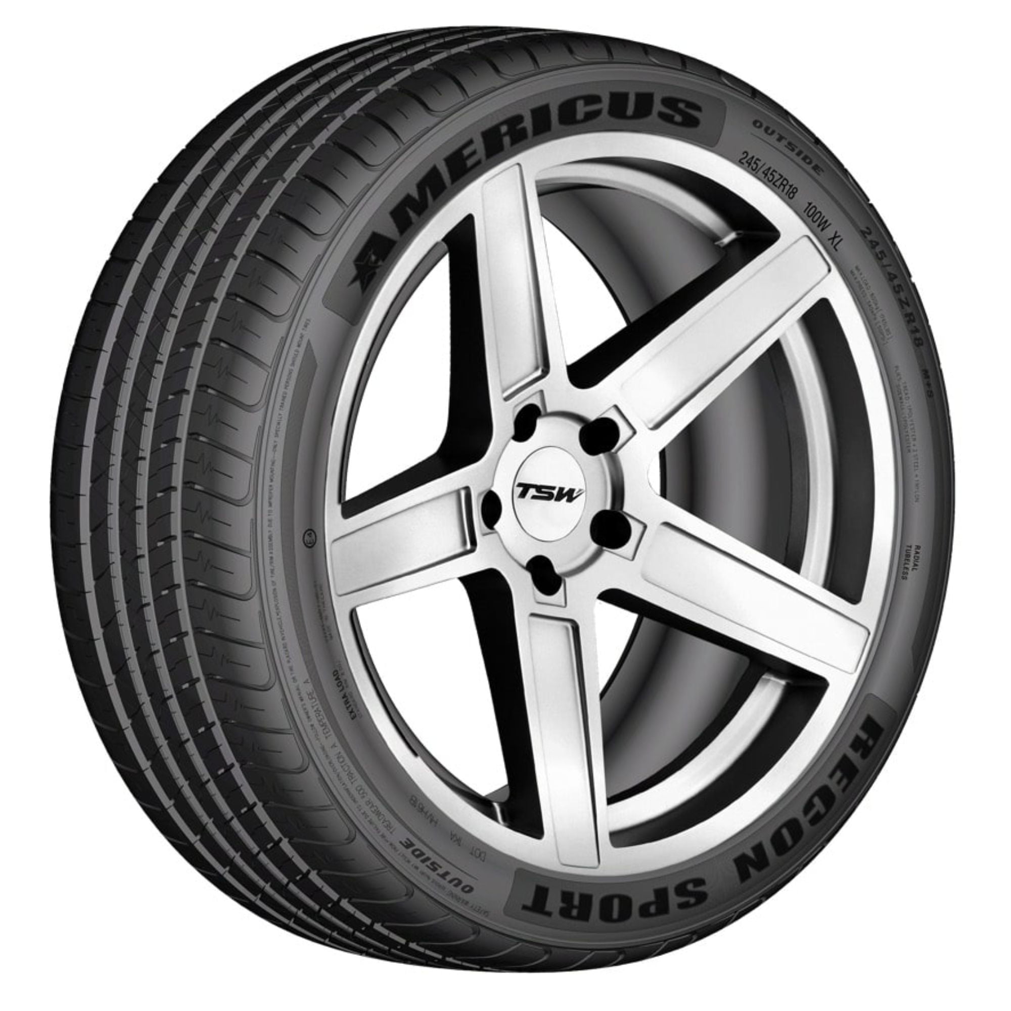 Americus Recon Sport UHP 215/55ZR17 98W XL Passenger Tire