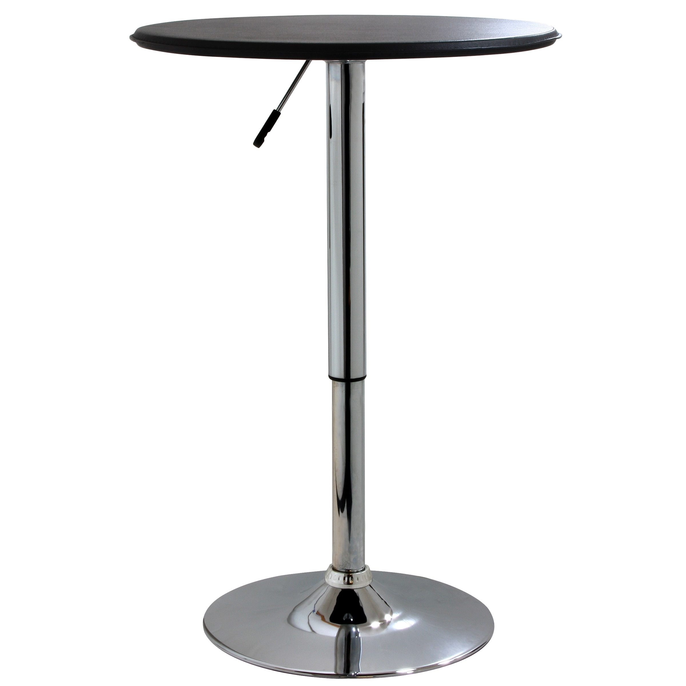 AmeriHome Adjustable Height Bar Table from 26" to 36" in