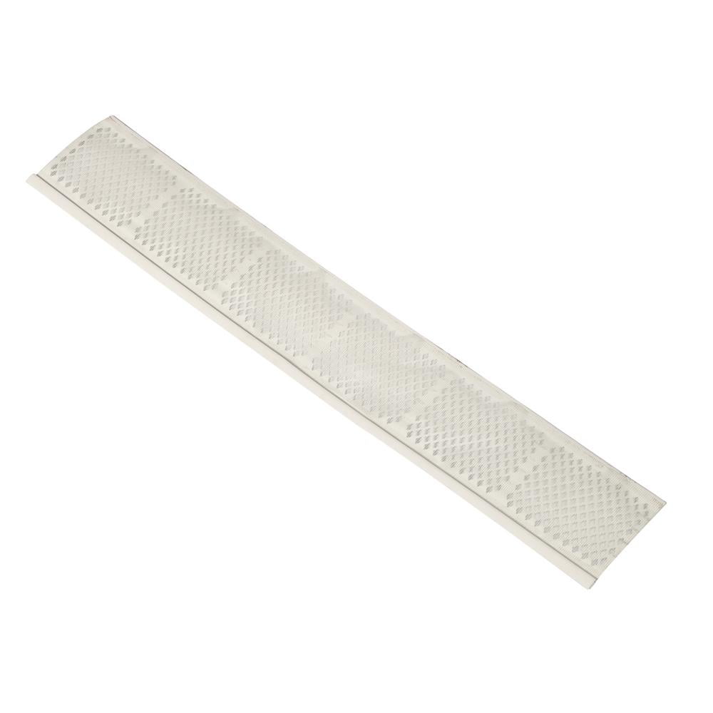 Amerimax Snap In Filter 3 ft. White Vinyl Micro Mesh Gutter Guard - 75ft Kit