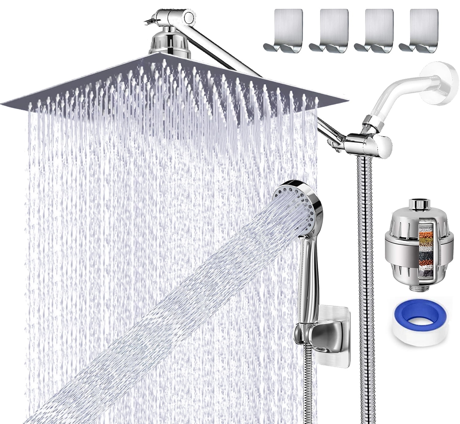 AmorixDirect, 5 Modes, Rainfall Showerhead & Handheld Shower
